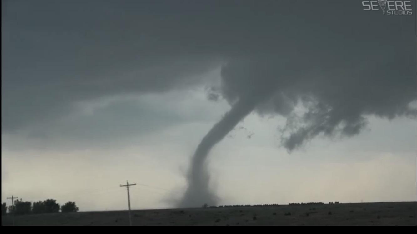 Tornado near McCook Nebraska courtesy of John McKinney storm chaser r