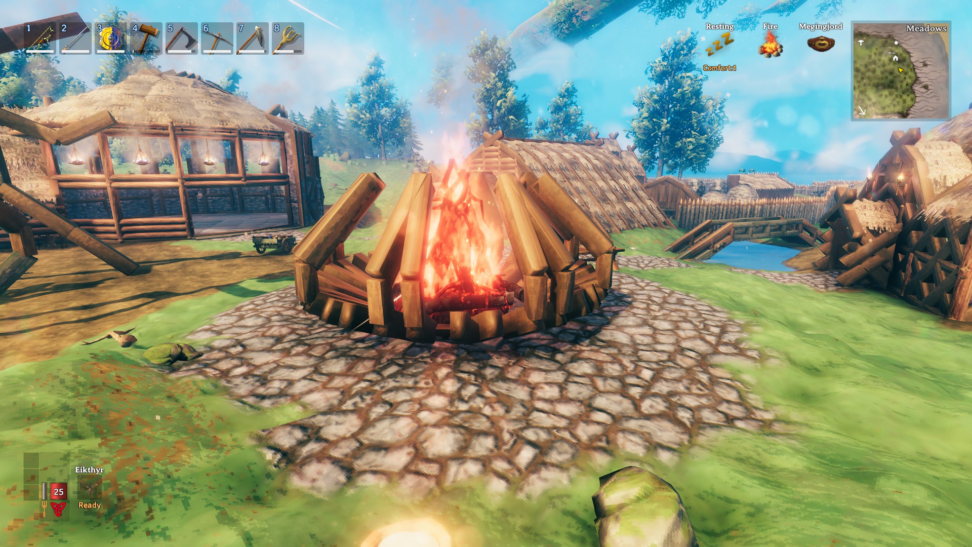 Bonfire design r/valheim