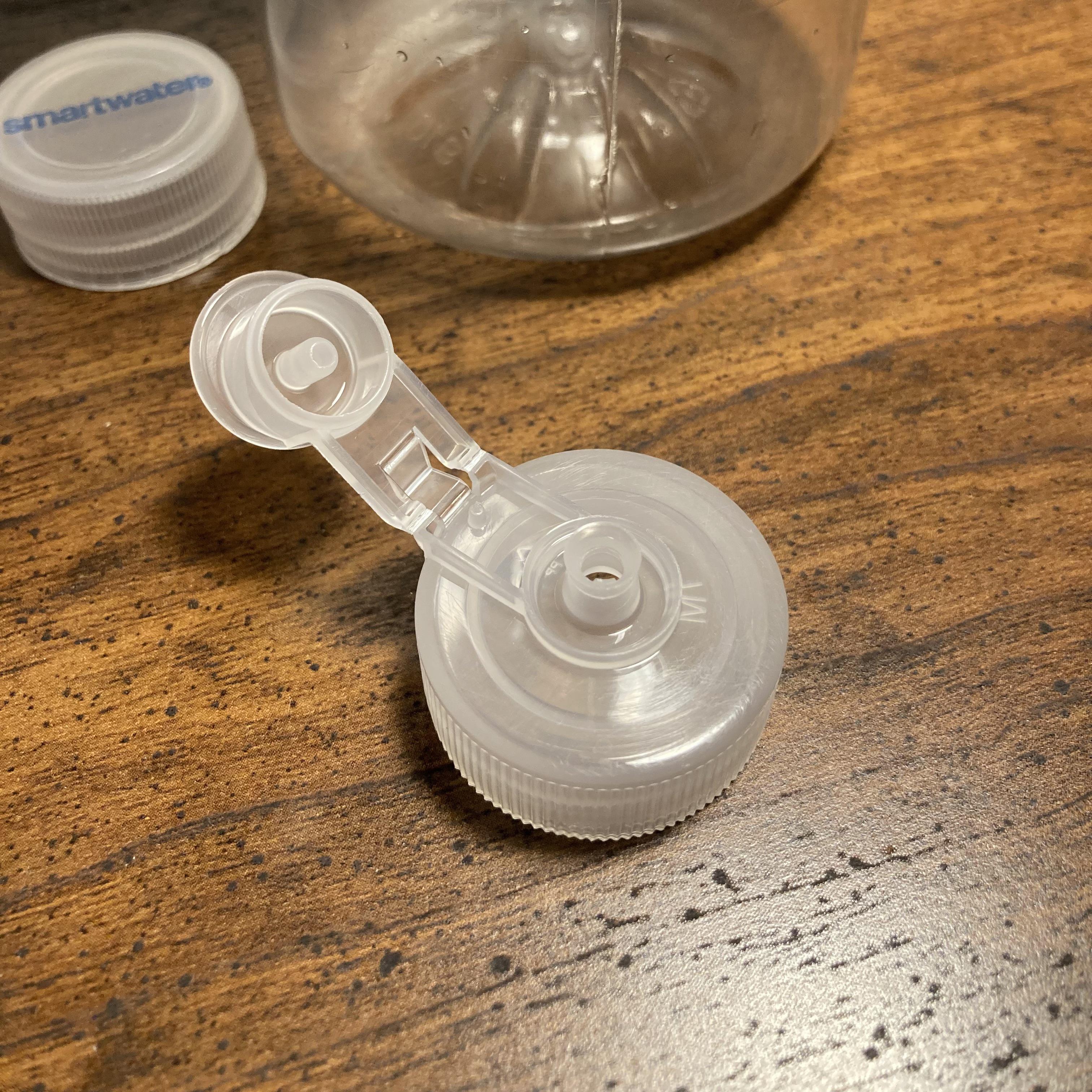 Dish Soap caps are perfect if you need pressurized water around camp