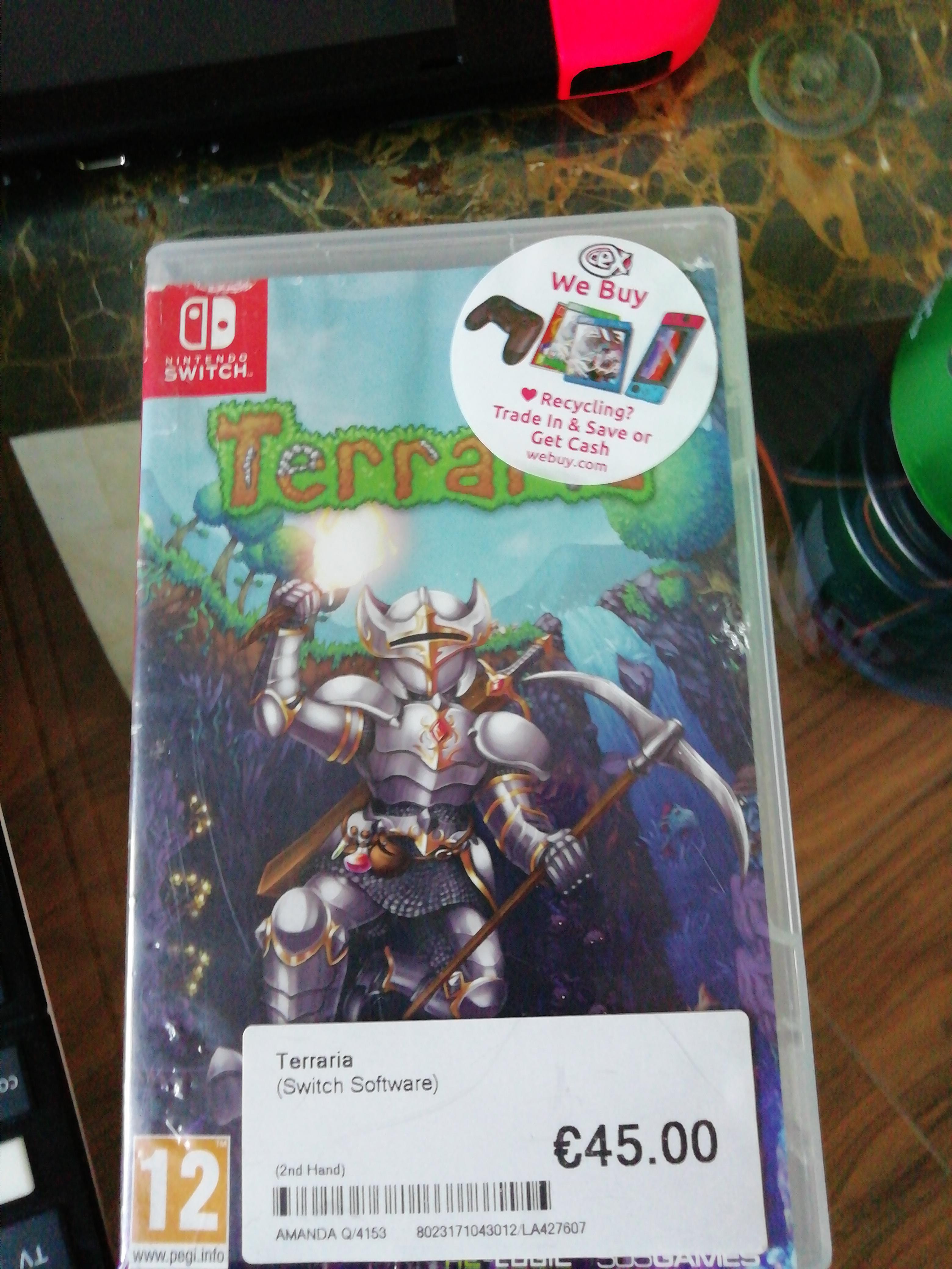 Just got terraria for switch today so wish me luck r/Terraria