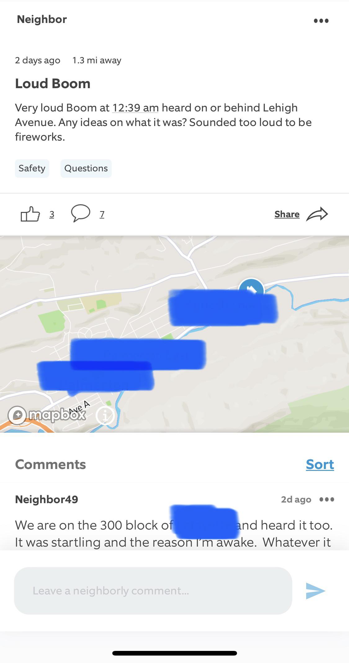Attention Loud Boom season is starting. Reminder turn off your