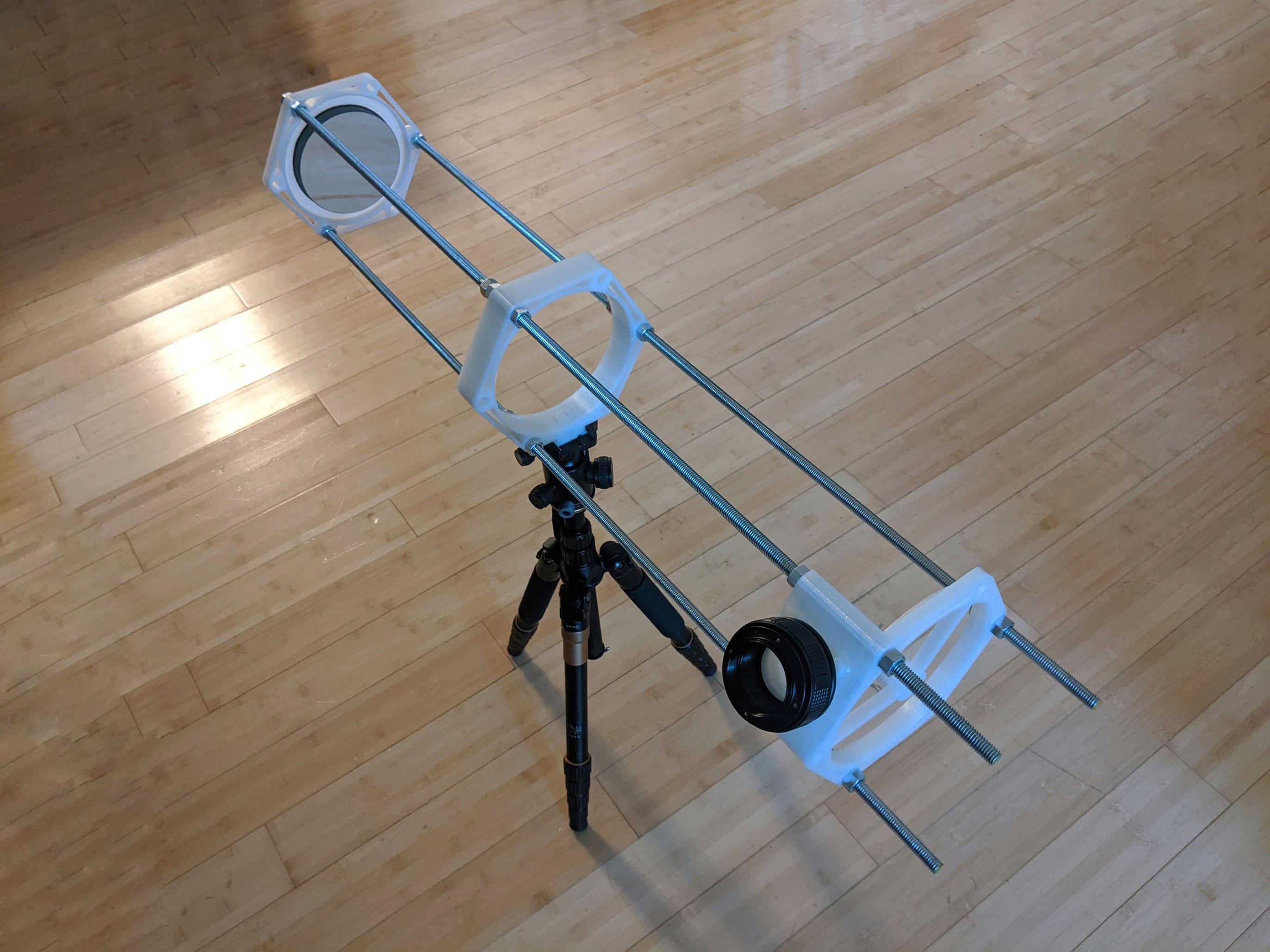 I tried to design the cheapest possible 3D printable telescope r
