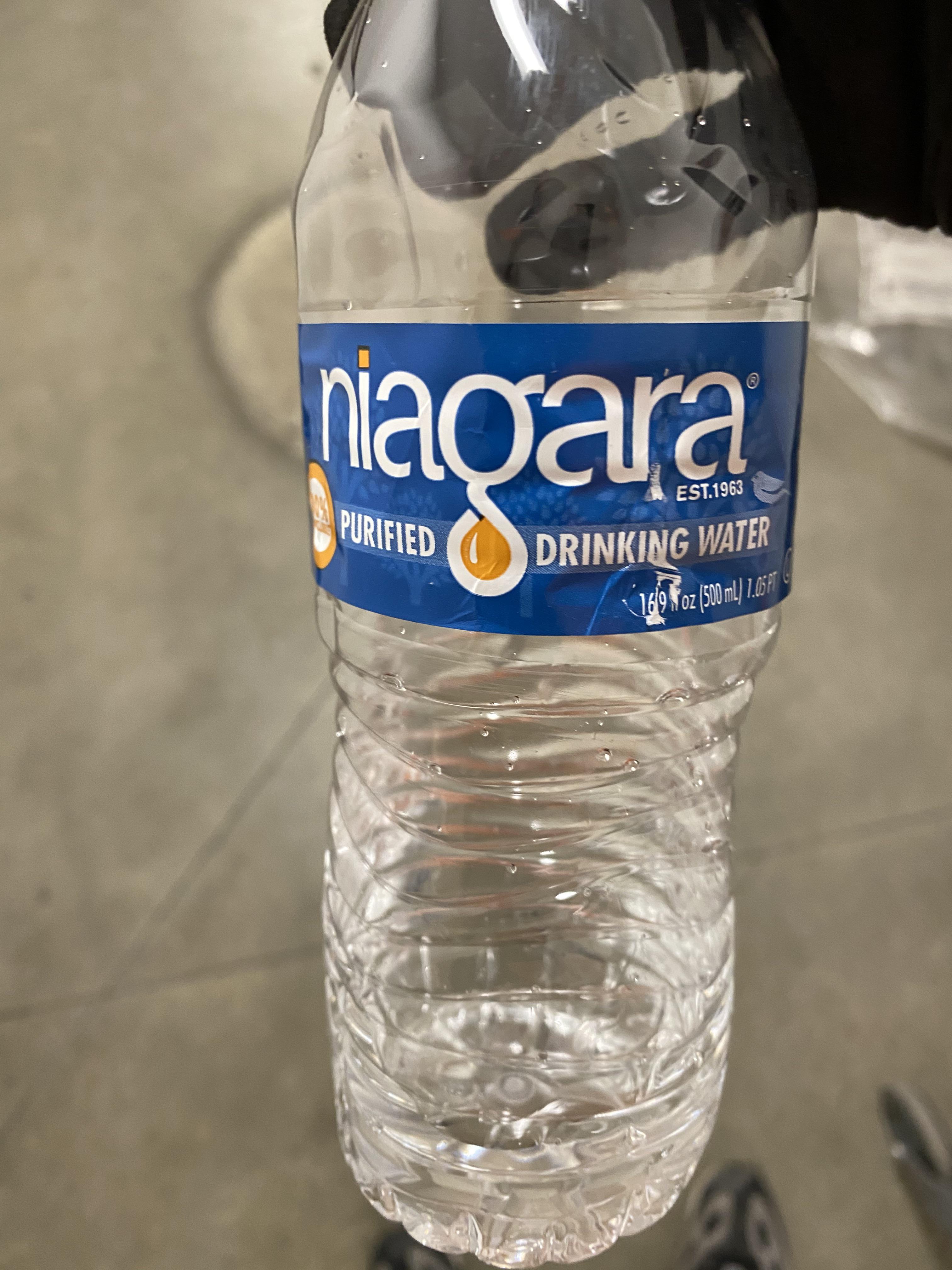 This has got to be the nastiest water Home Depot has. It even taste