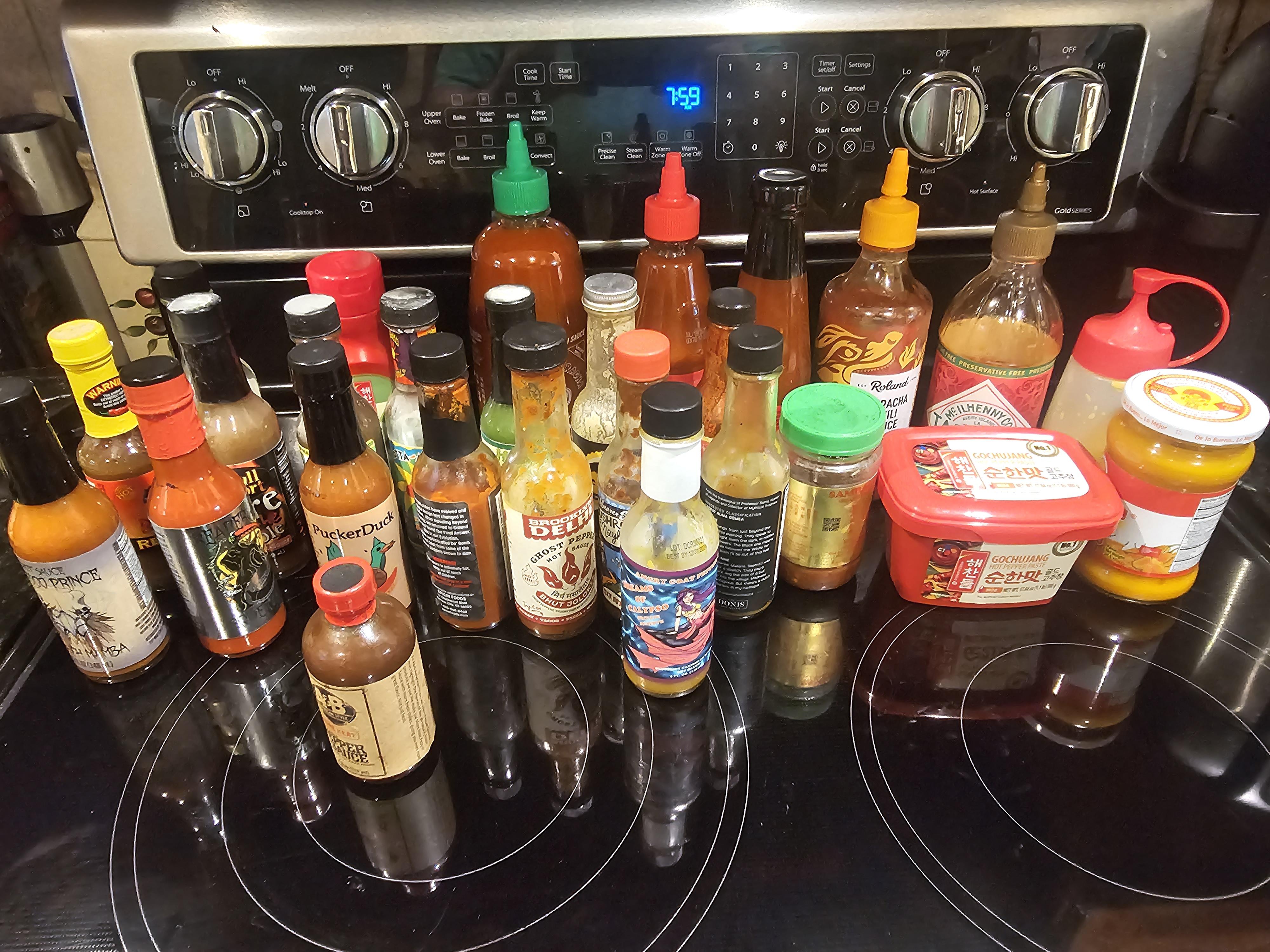 My problem... r/hotsauce