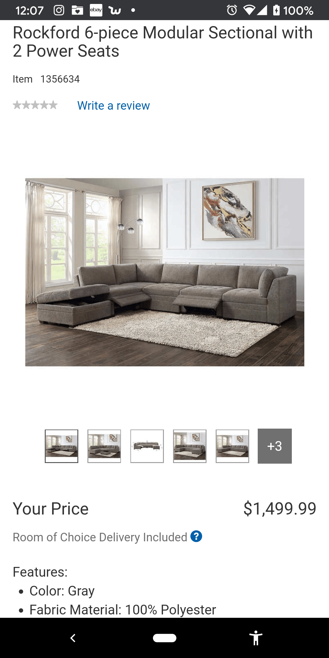 Has anyone purchased this couch yet? Reviews? Online only in my area