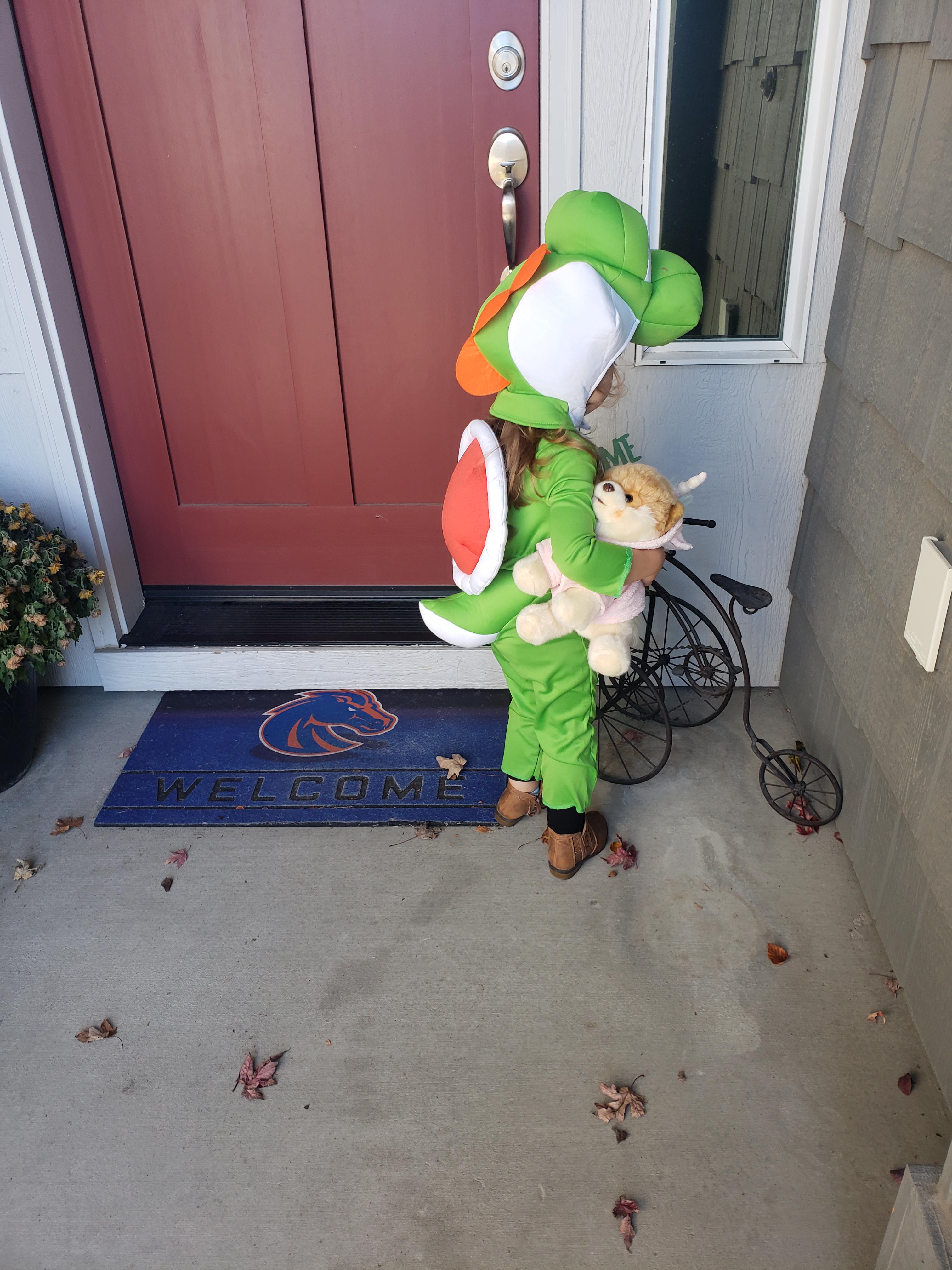 Homemade Yoshi Costumes
