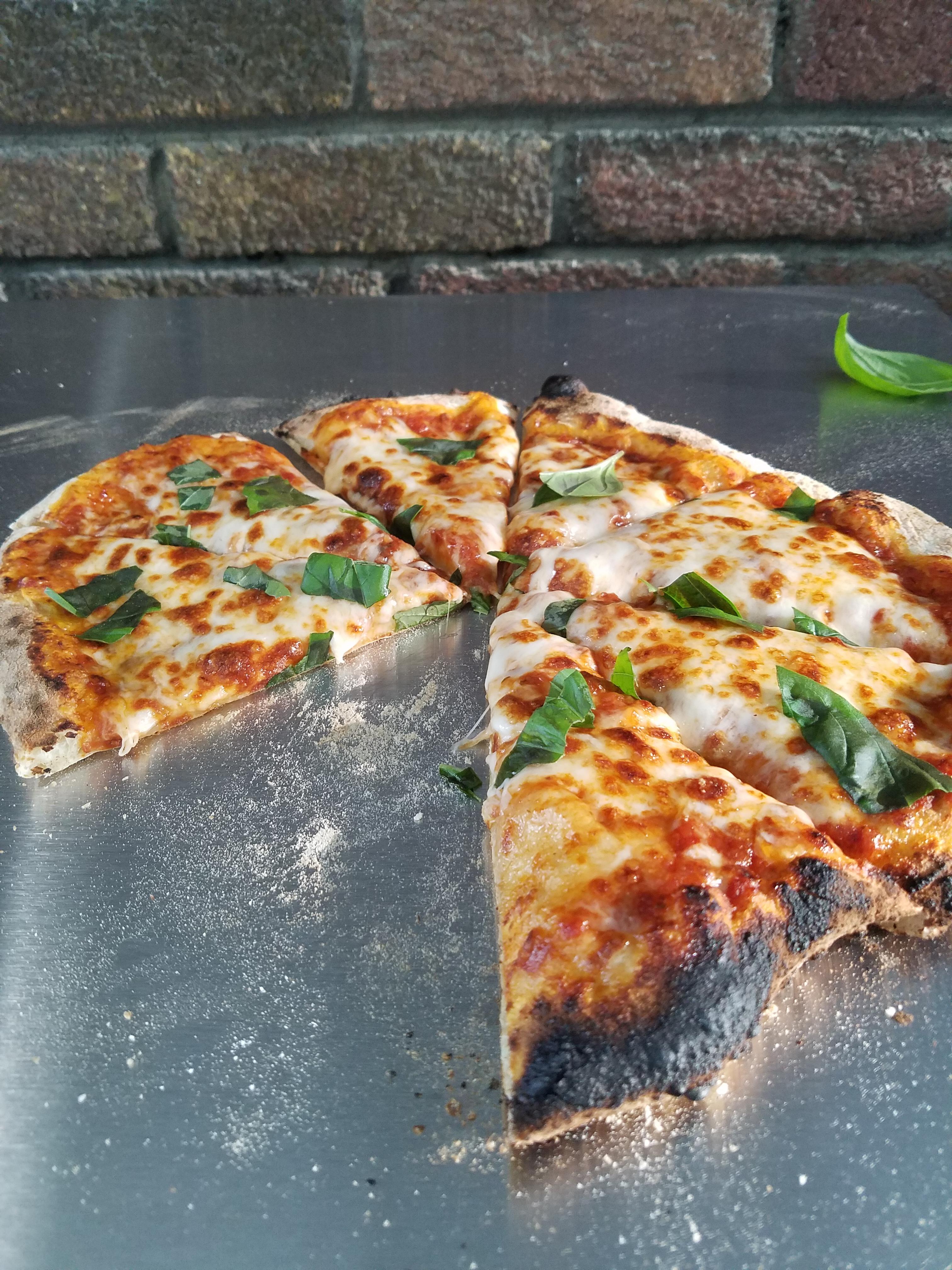 We made our first pizza! r/Pizza