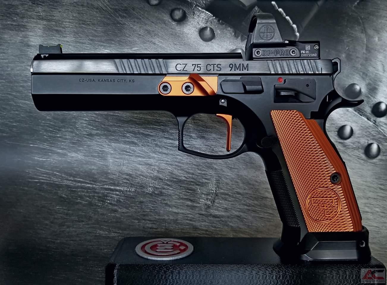 CZ Tactical Sports Orange with CZ Custom CTS slide r/CZFirearms