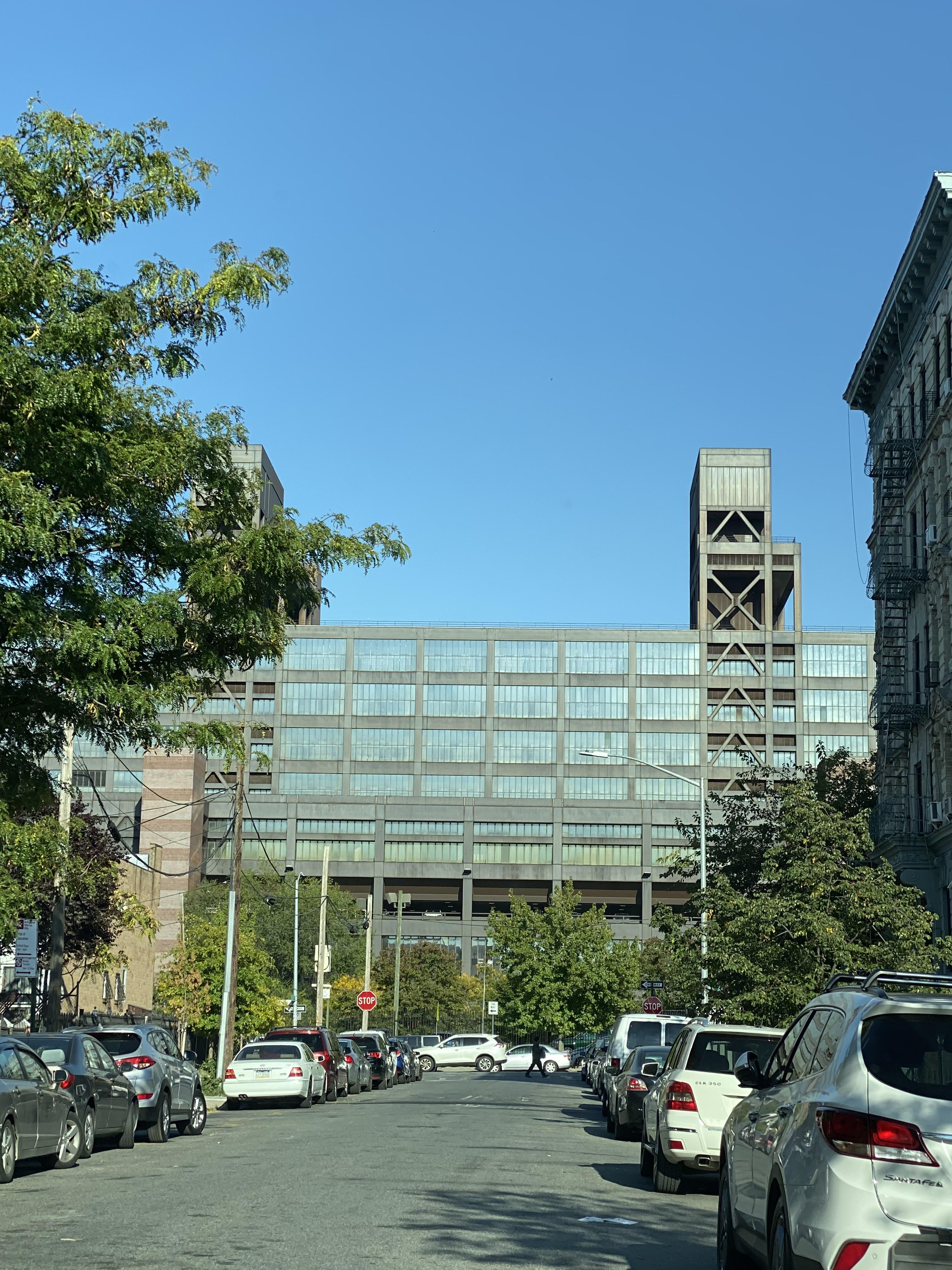 Woodhull medical center in BK. Terrible hospital, terrifying building