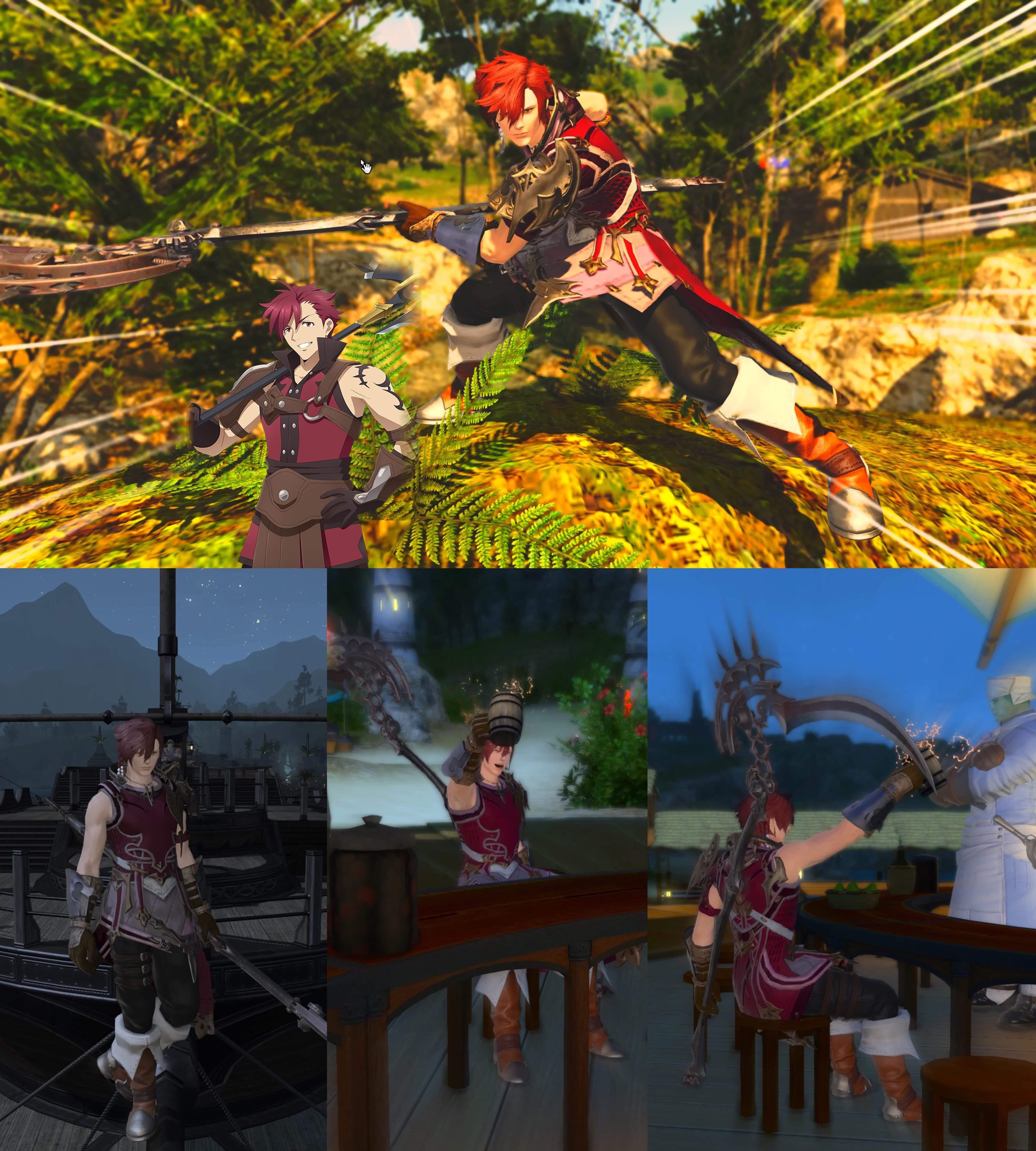 Scythe Hero (L’arc Berg Sickle) from Rising of the Shield Hero cosplay