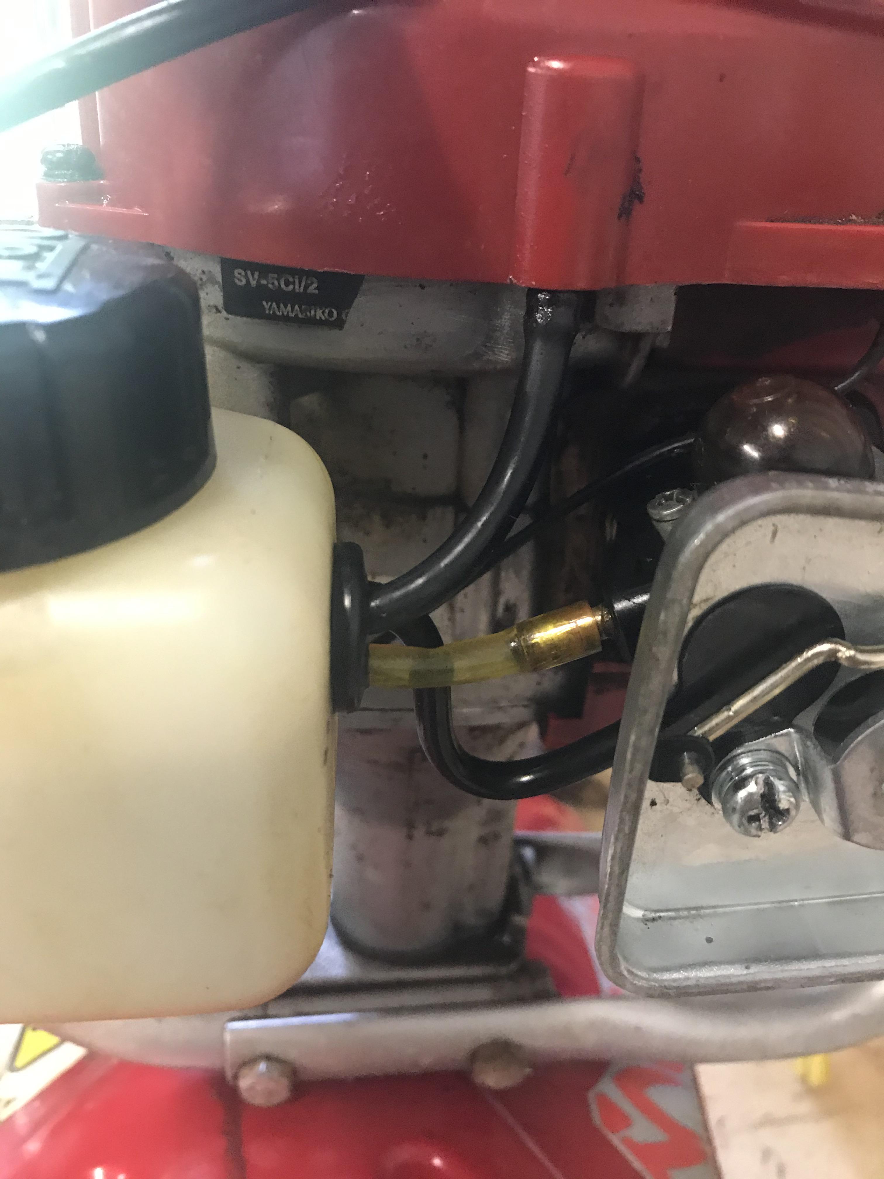 Fuel/carb problem on a Mantis roto tiller. r/smallengines