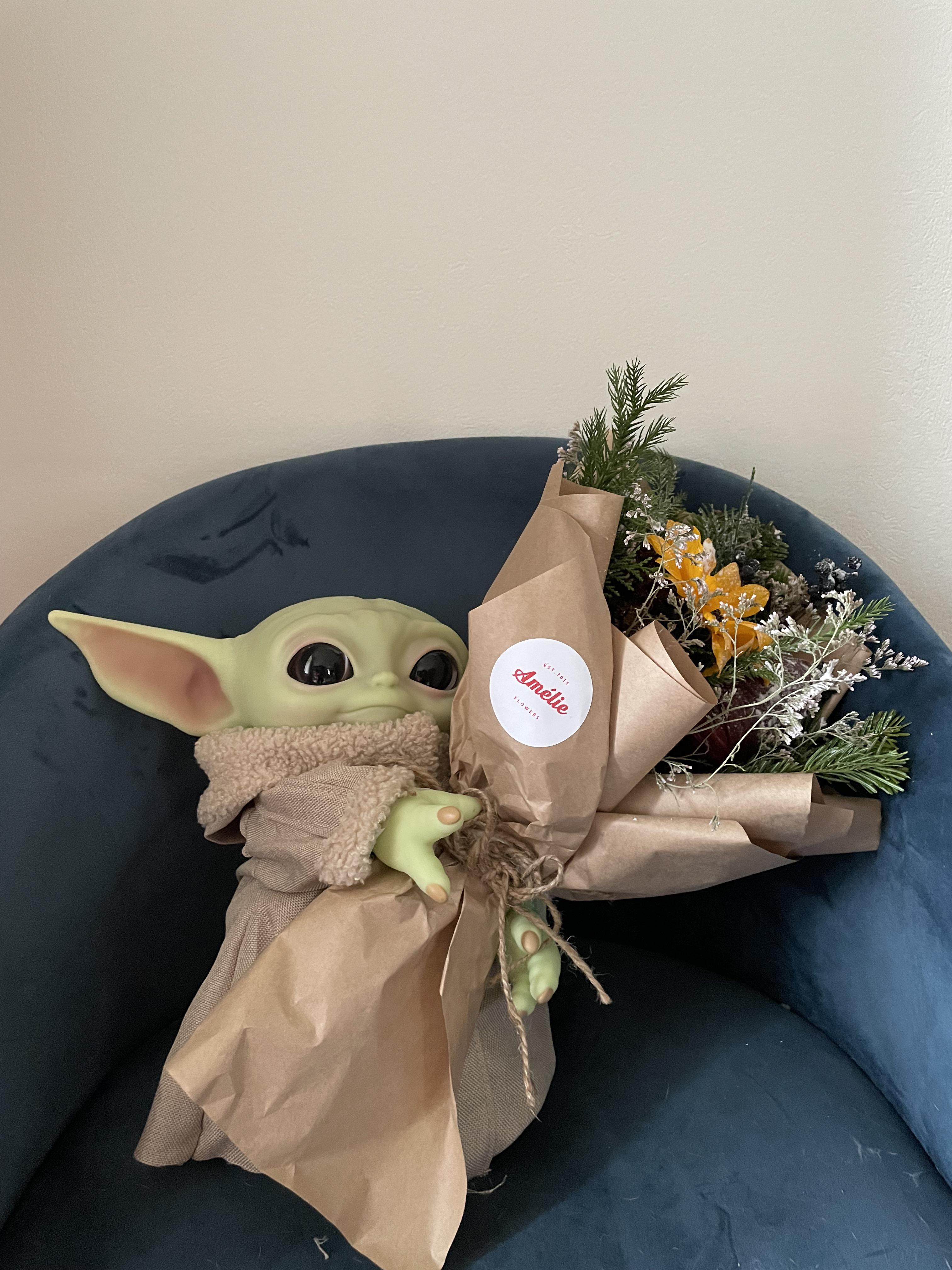 they say baby yodas share similar traits as their parents) r/BabyYoda