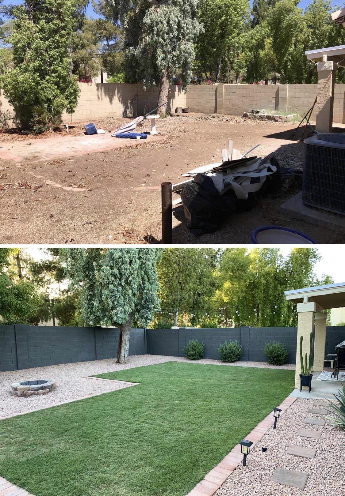 My husband and I DIY’d our backyard in Phoenix! Latest Pictures