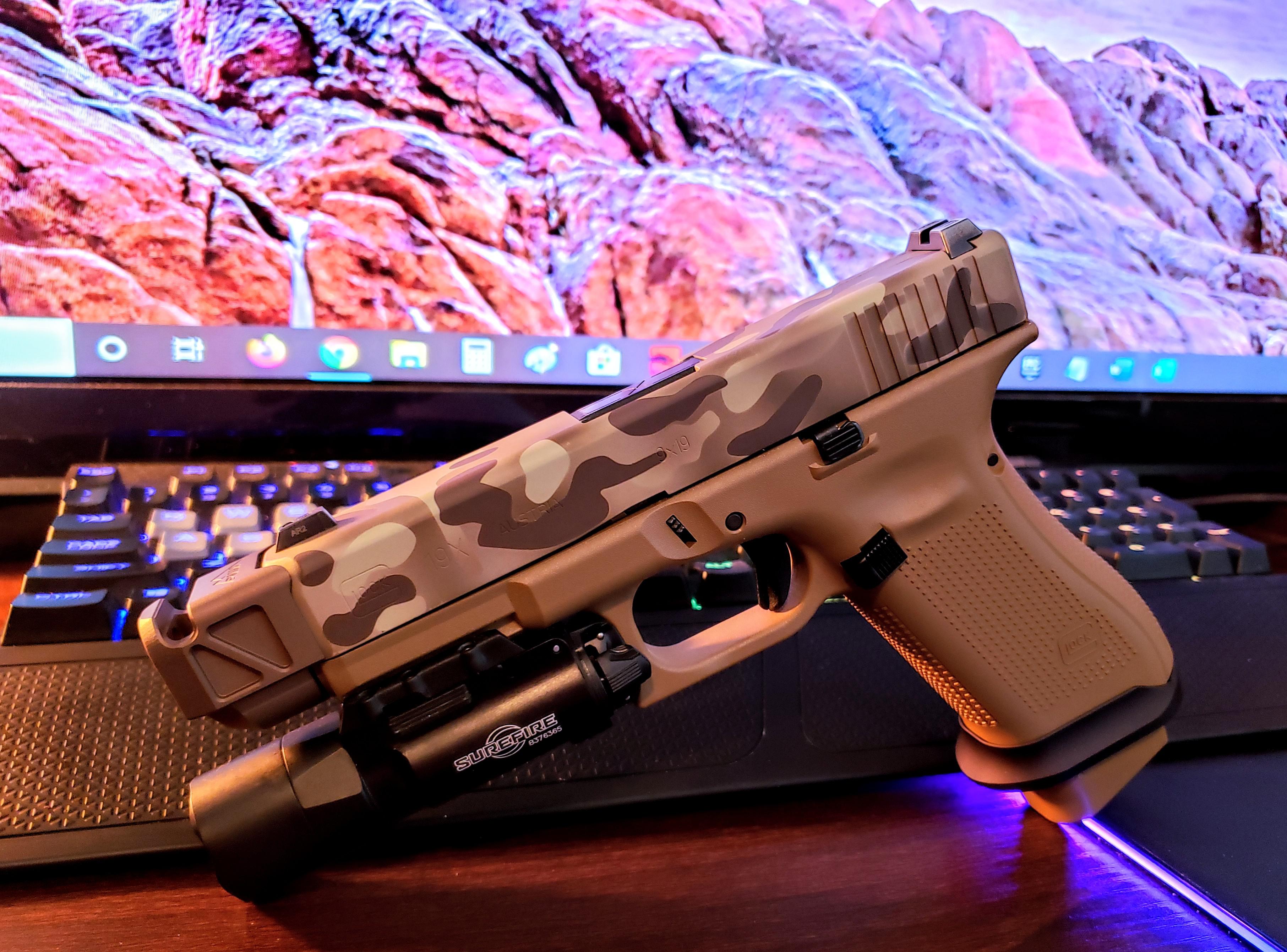 Gotta love the peanut butter goodness that is the 19X. r/Glocks