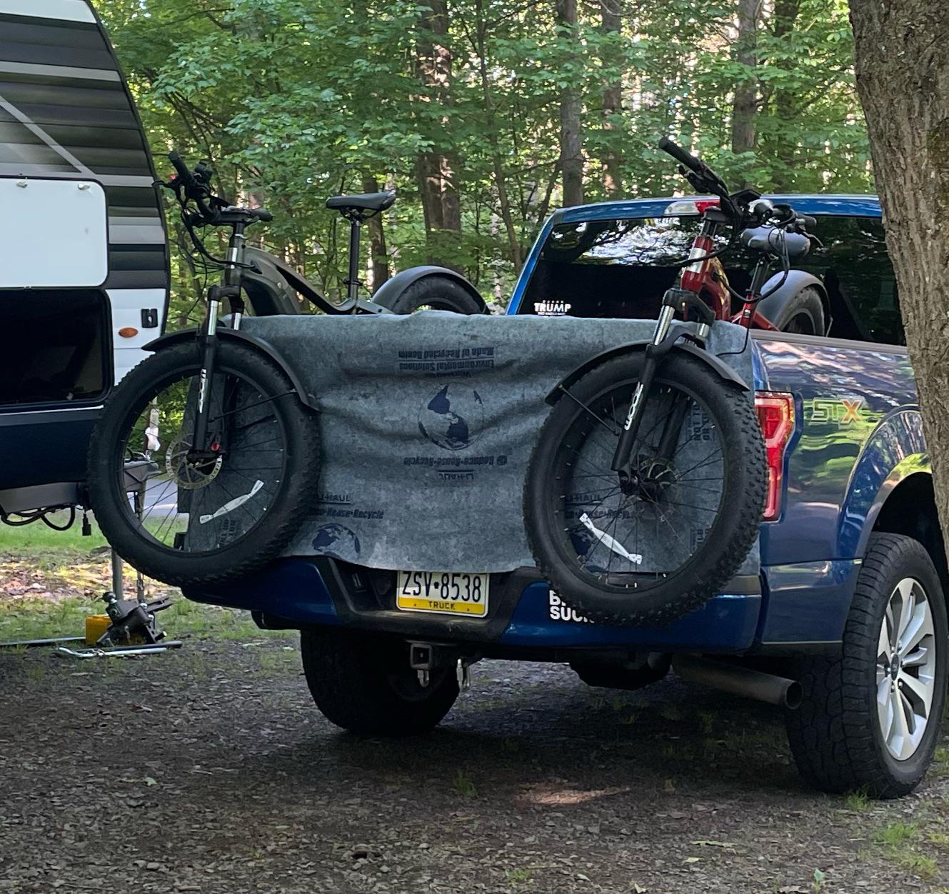 Looking for best bike rack for 2 Aventon Aventures. 160lb capacity at