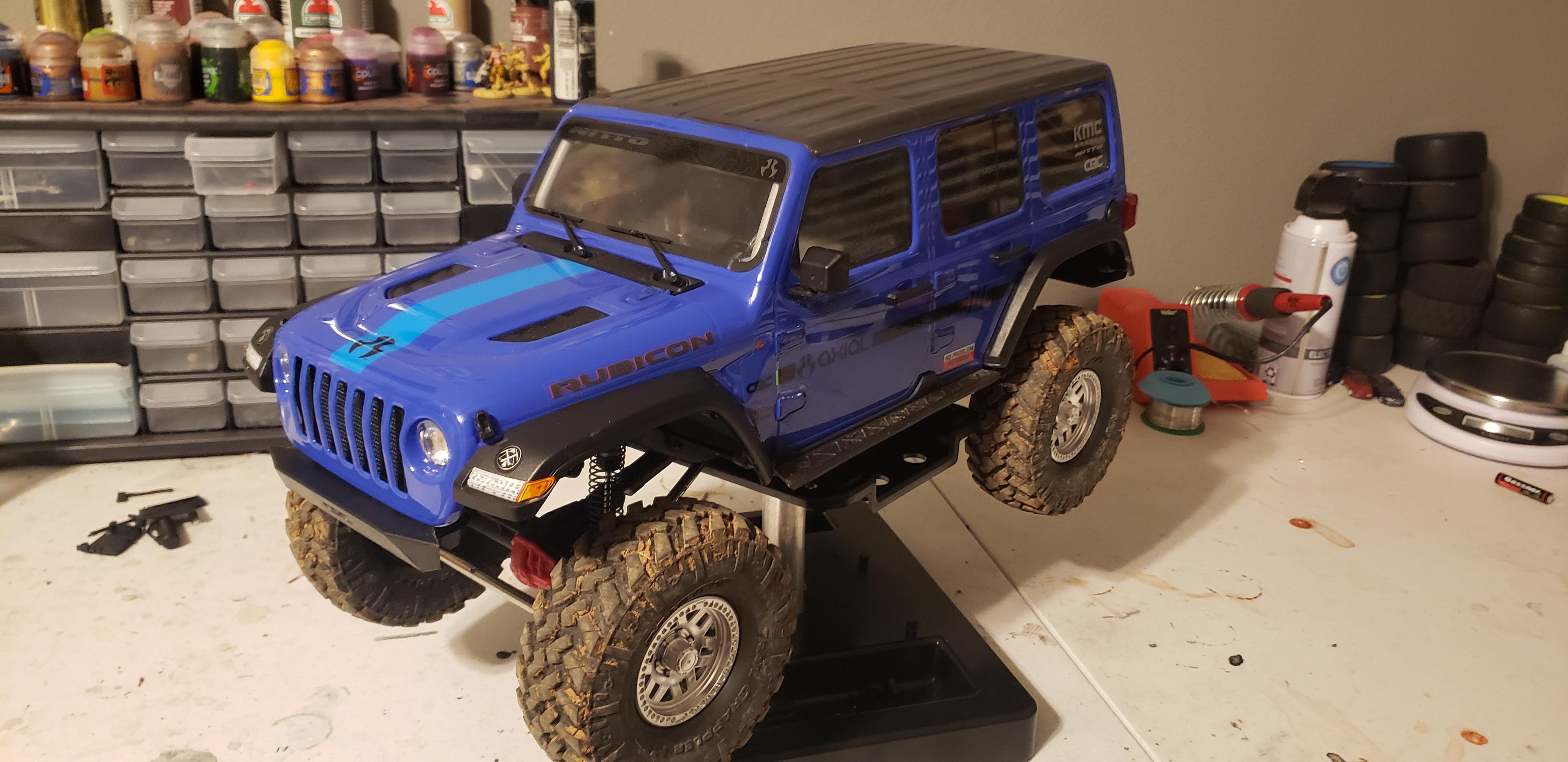 My first self built kit, SCX10 iii r/rccars