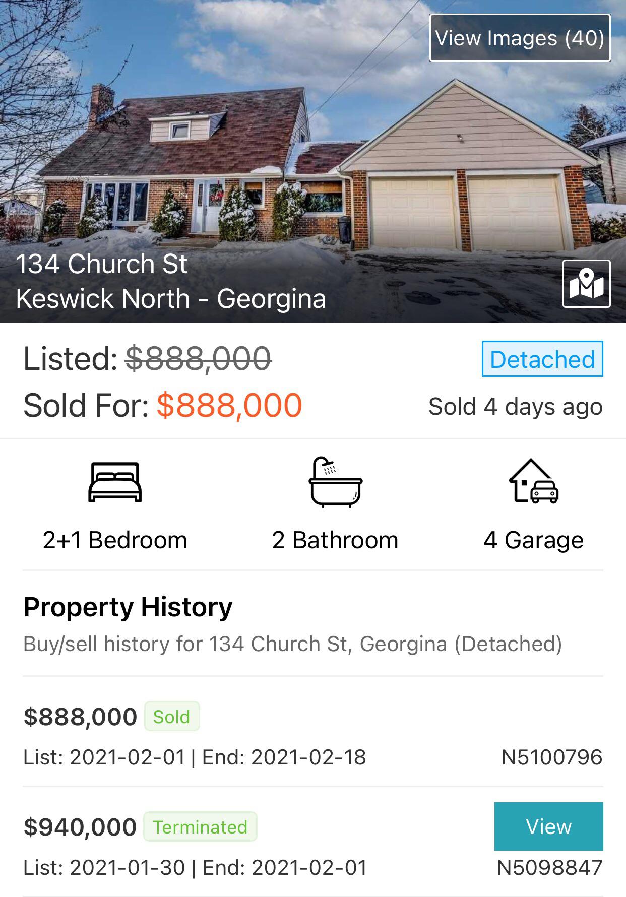 Property sold for asking price. Now that's rare! r/TorontoRealEstate