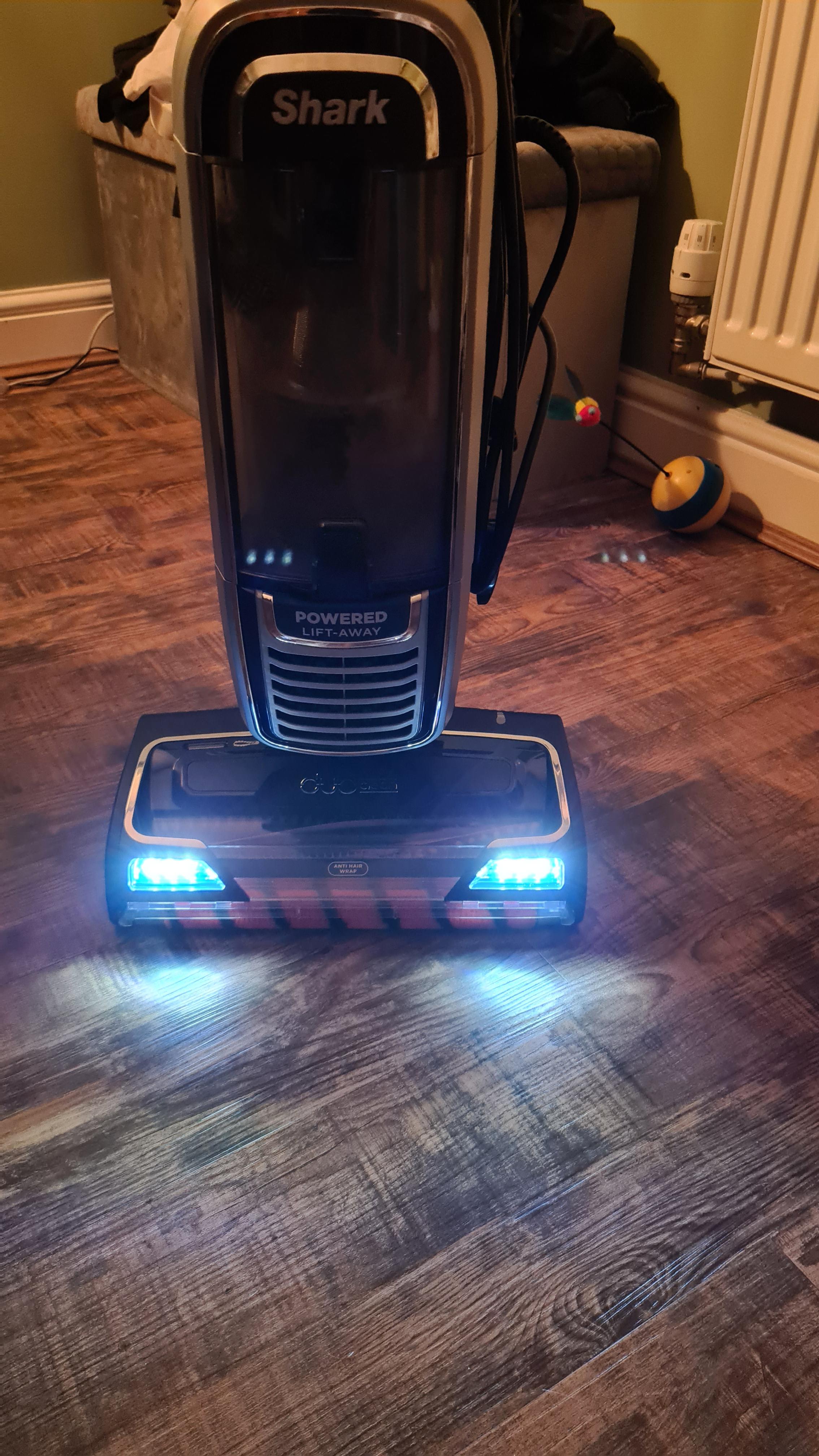 My new vacuum cleaner has headlights. r/mildlyinteresting