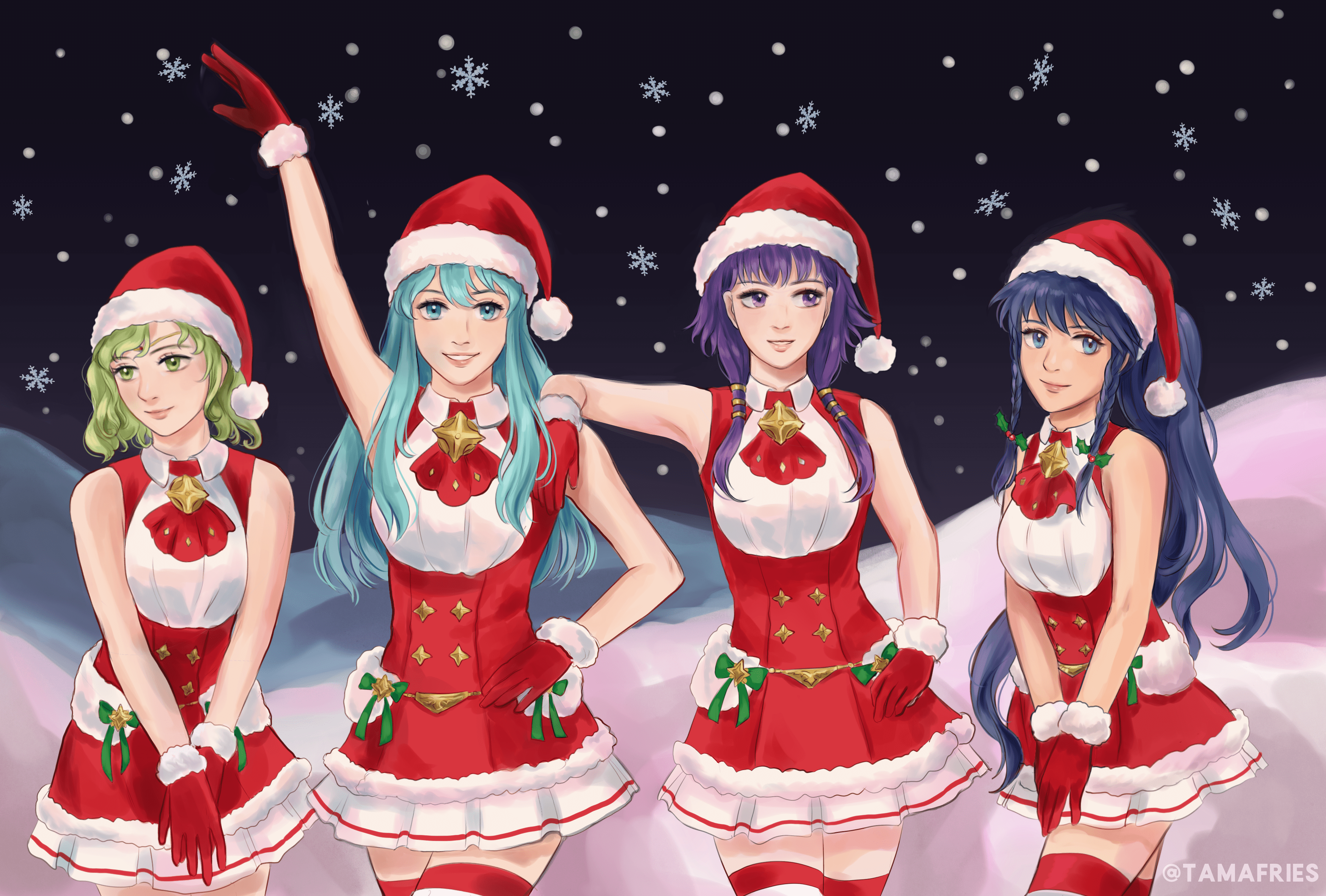 Magvel Girls Jingle Bell Rock r/FireEmblemHeroes