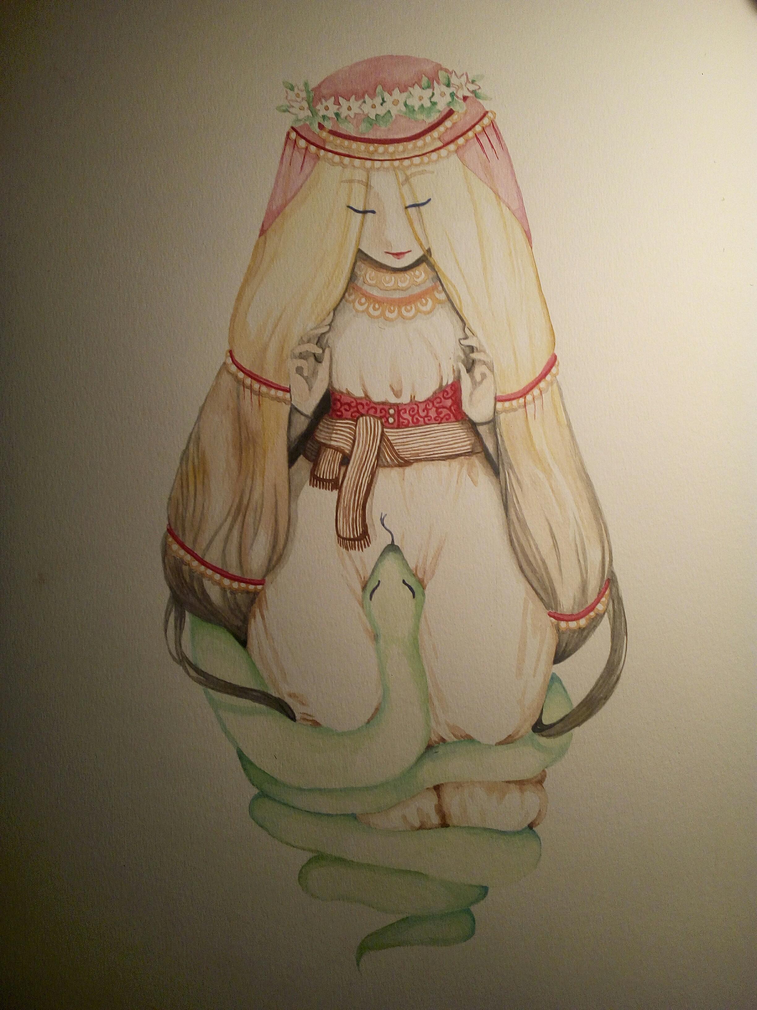 This is an "Ora" of Albanian mythology (More info in the comments) r