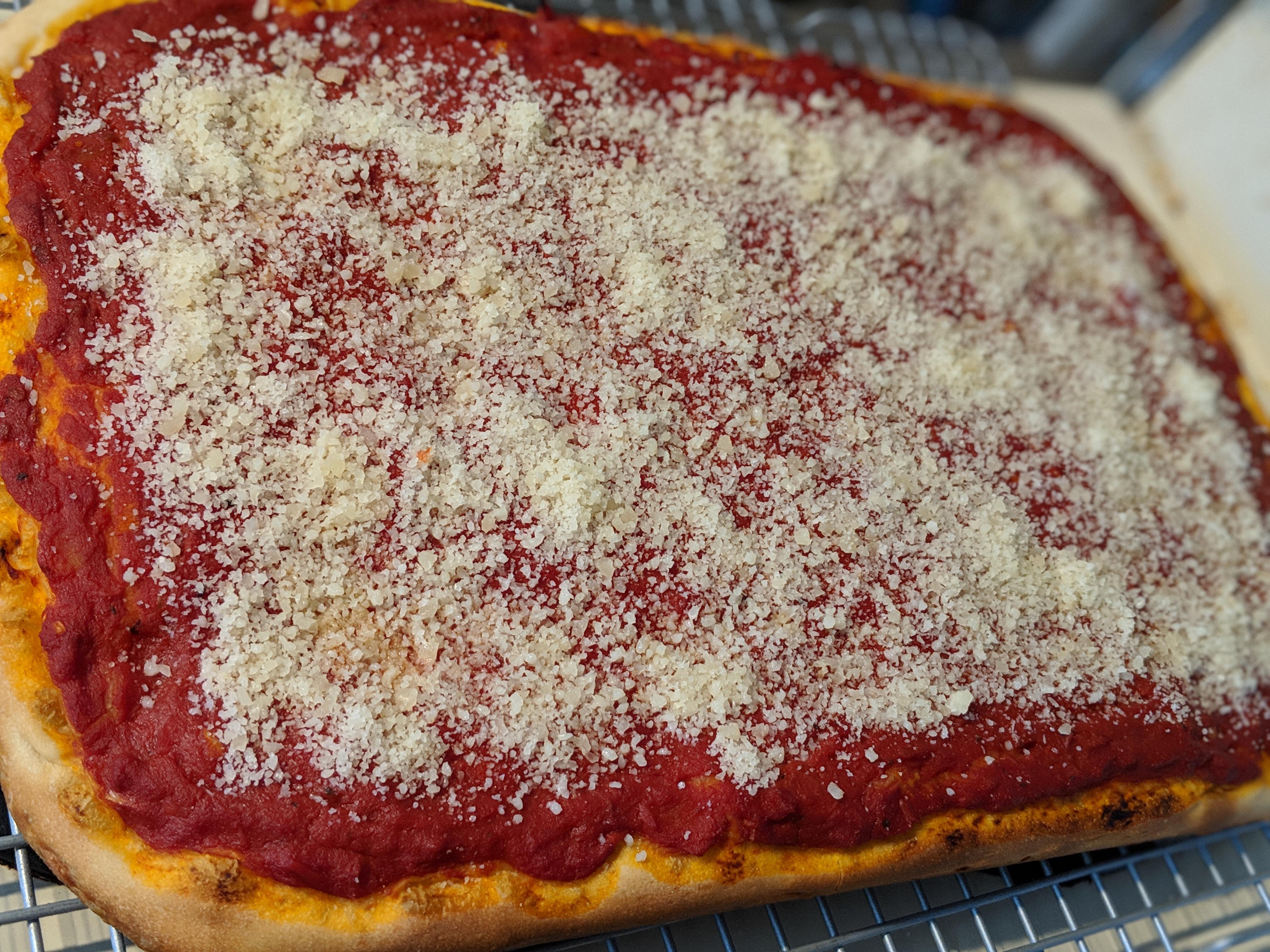 [Homemade] Utica tomato pie r/food