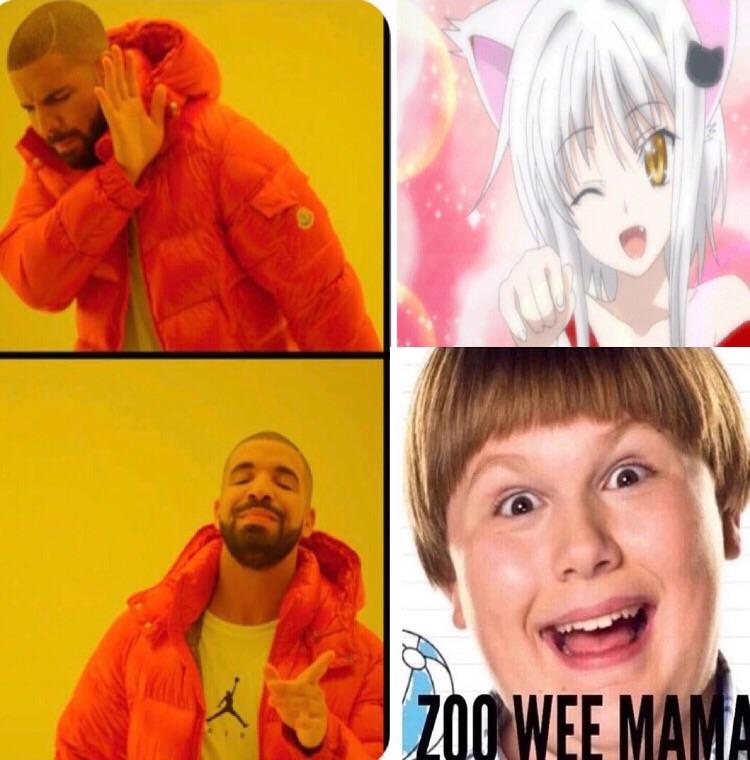 Anime vs Zoo wee mama LodedDiper