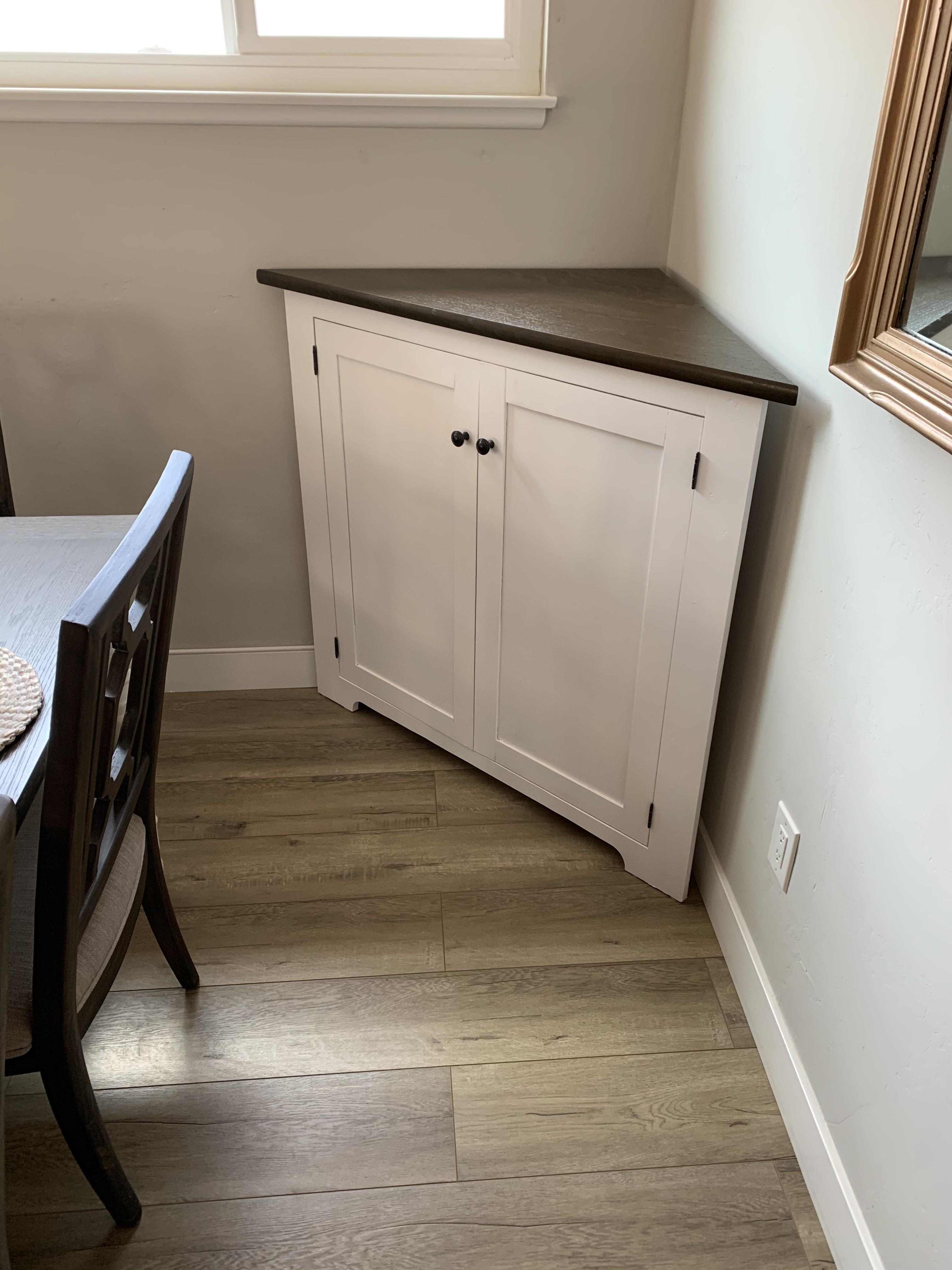 First interior build. Wife wanted a corner so I