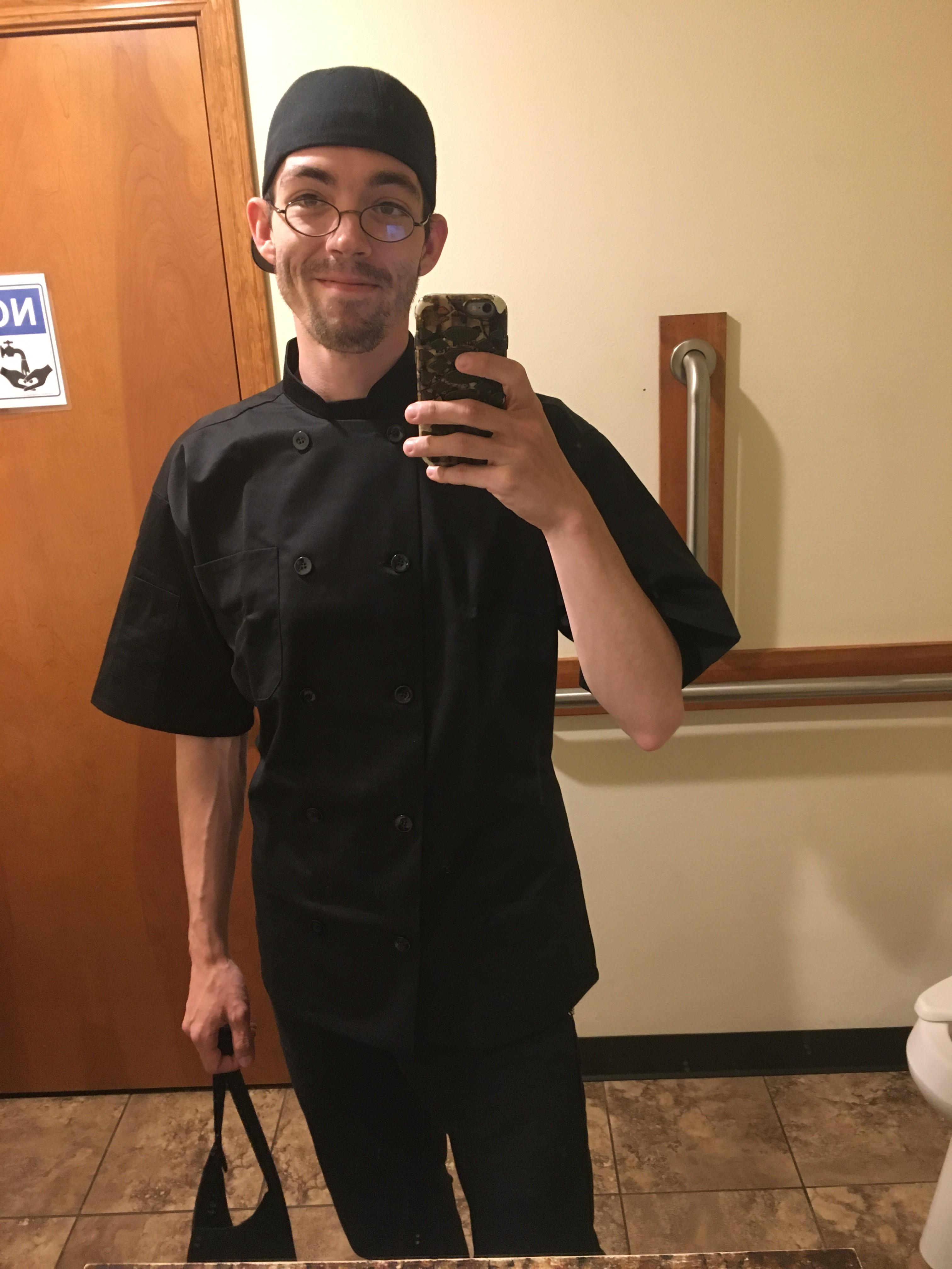 7 months ago I quit my shitty fast food job to wash dishes in the local