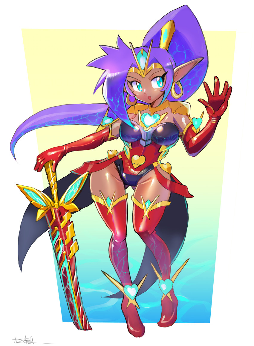 Shantae X XC2 (Art by Oomasa Teikoku) r/Xenoblade_Chronicles