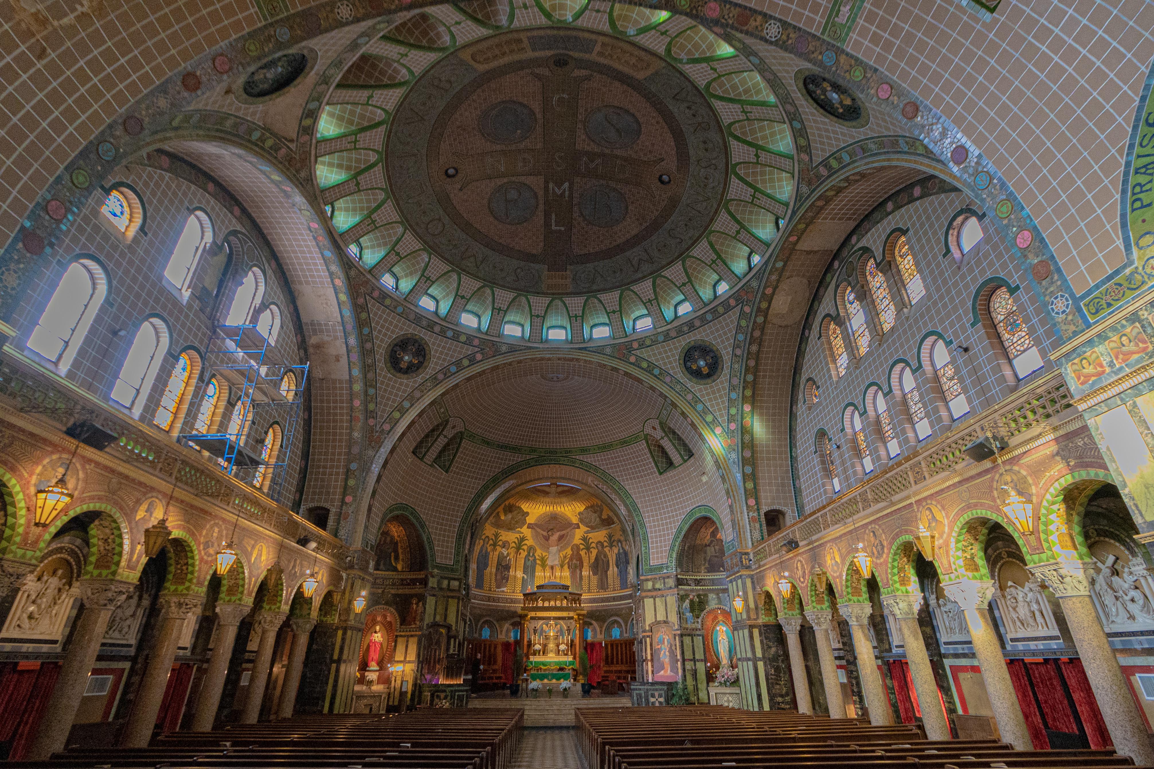 St. Anselm's Roman Catholic Church, in the Bronx, New York. A small