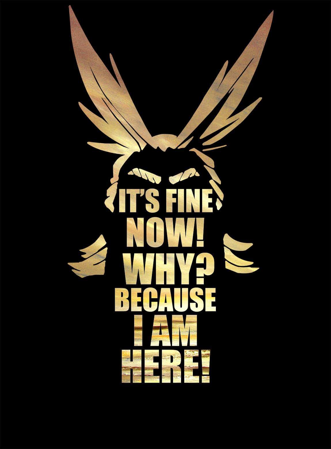 All Might I AM HERE BokuNoHeroAcademia