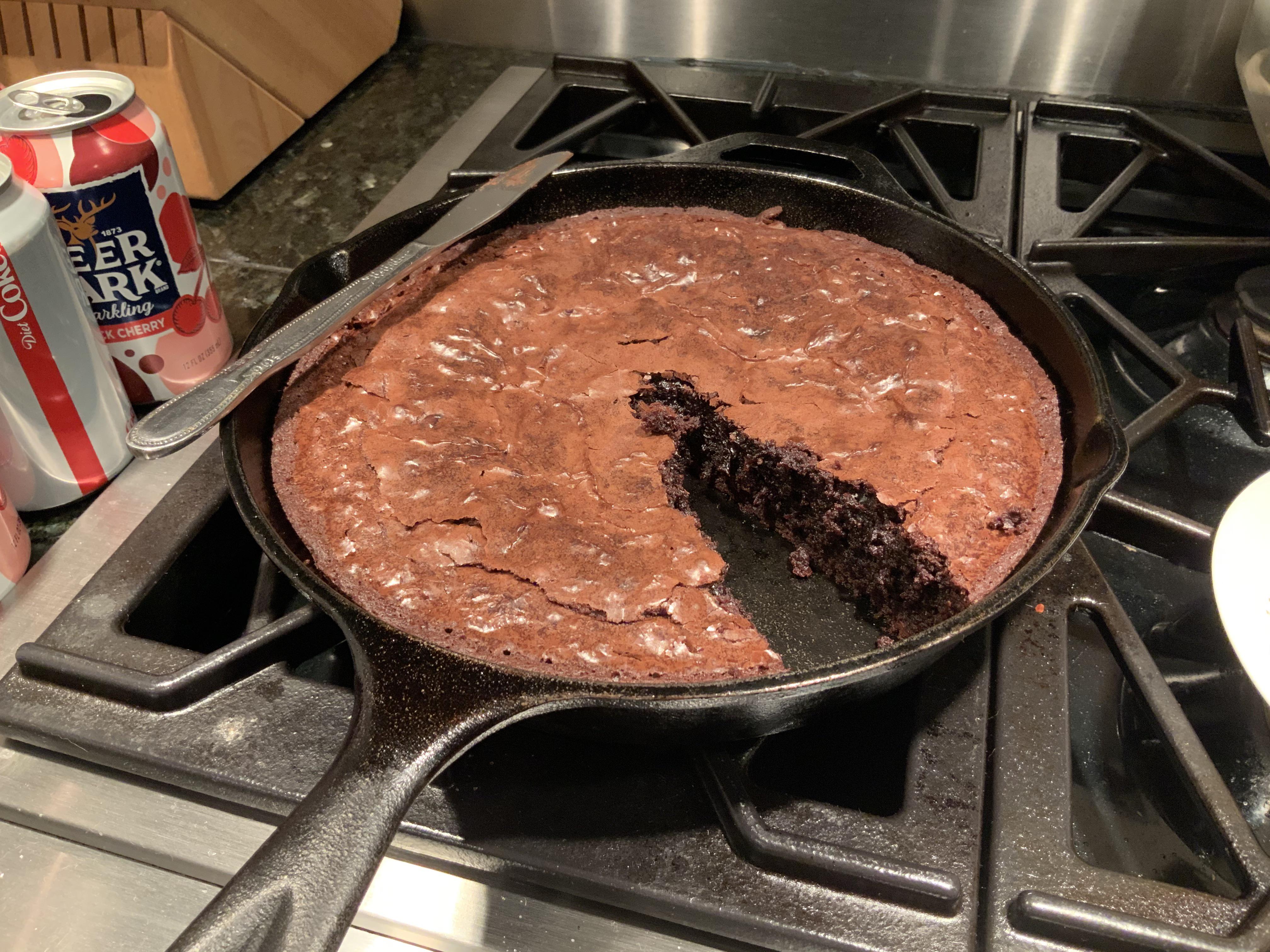 Cast Iron Brownie r/CastIronBaking
