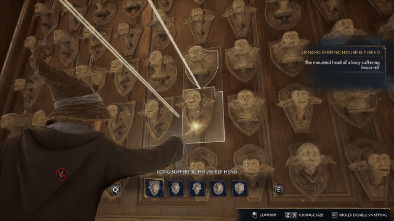 In Hogwarts Legacy you can decorate the Room of Requirement with Dead
