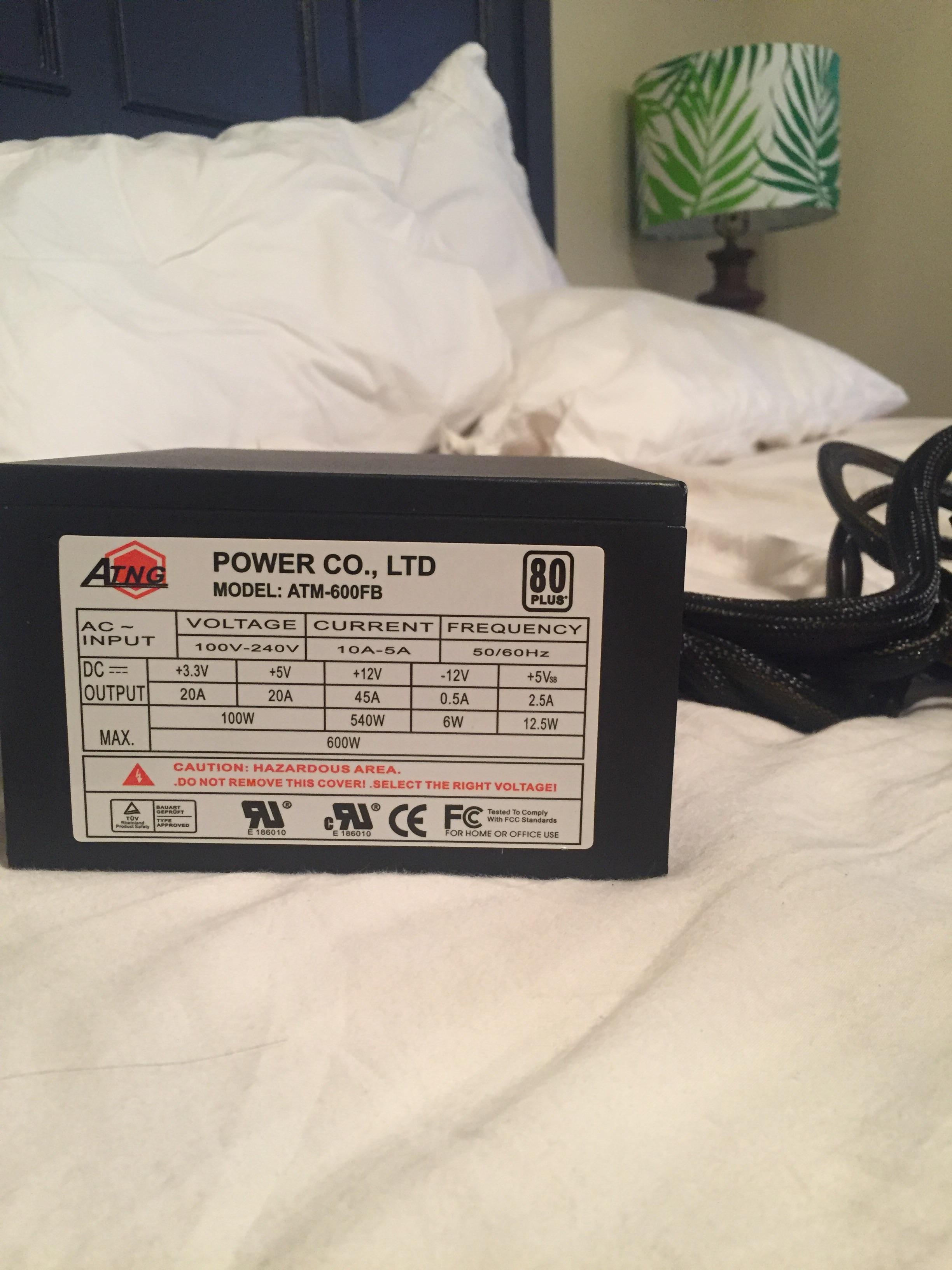 Beware of cheap power supply's when ordering from cyber power r