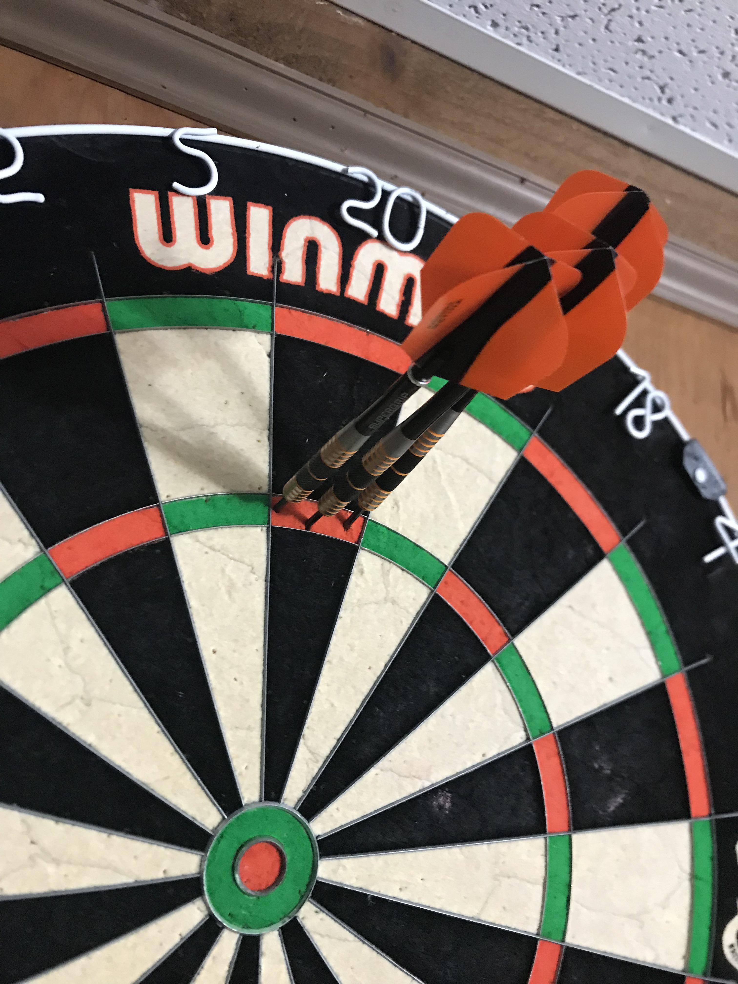 Obligatory First. r/Darts