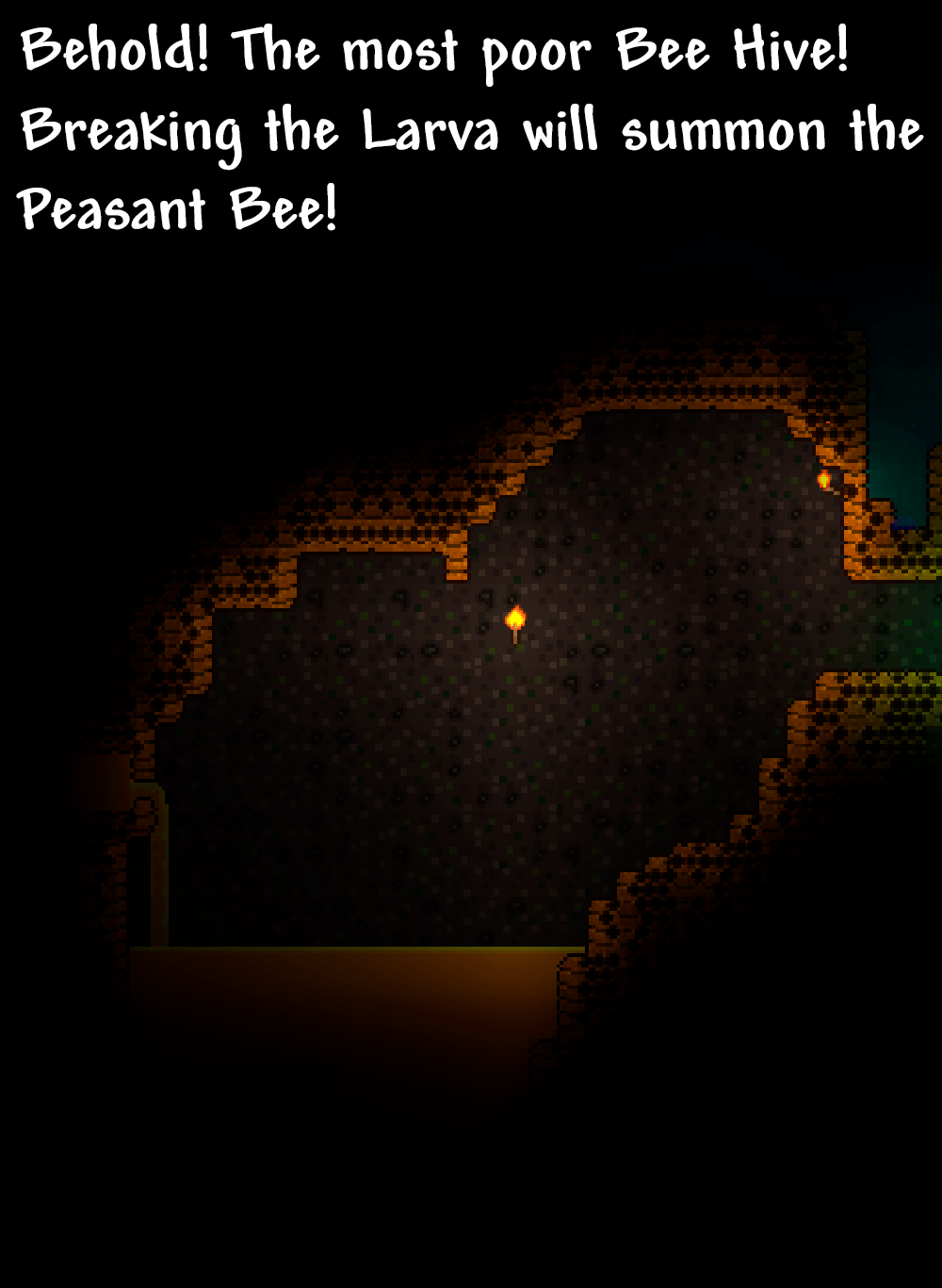 The Bee Hive walls are so expensive, that they were replaced by mud