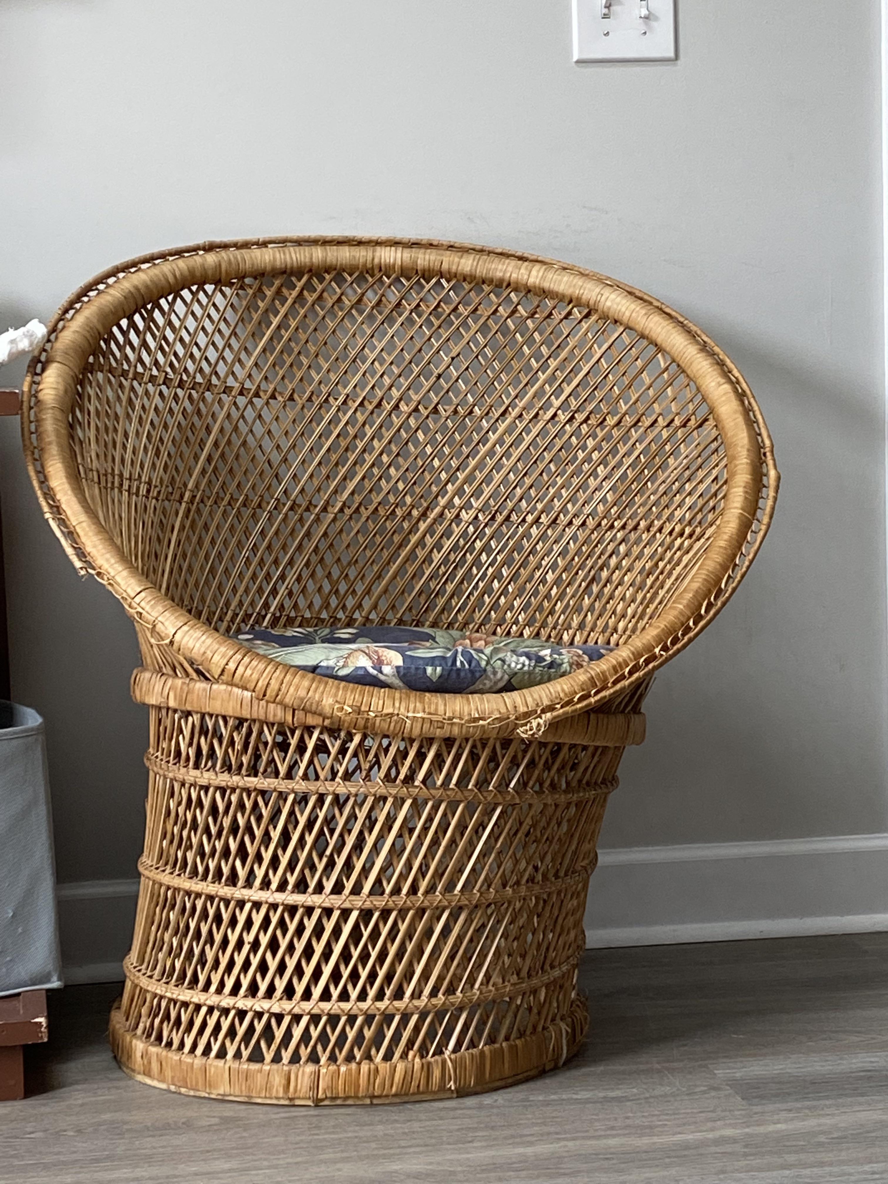 How to fix this leaning wicker char r/howto