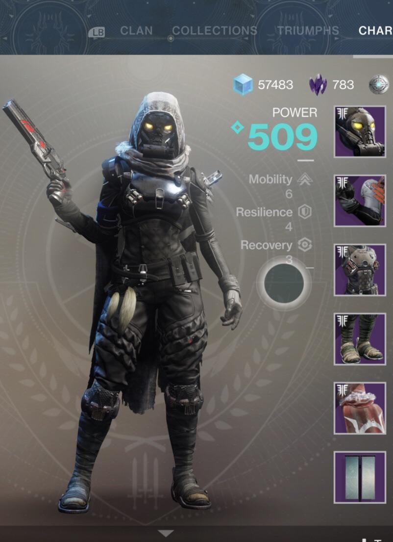 Went back to the old tower and picked up super black