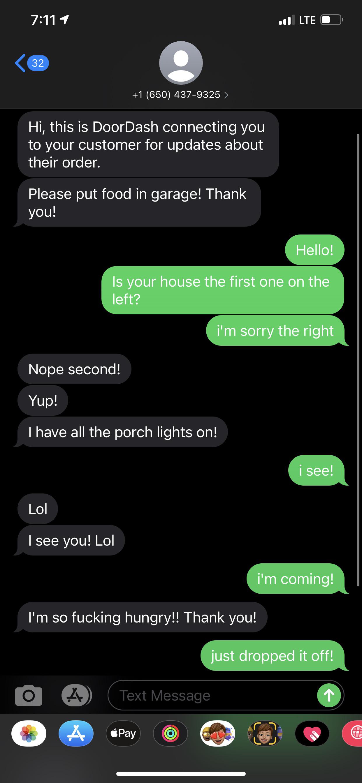 I guess they were hungry lol... r/doordash