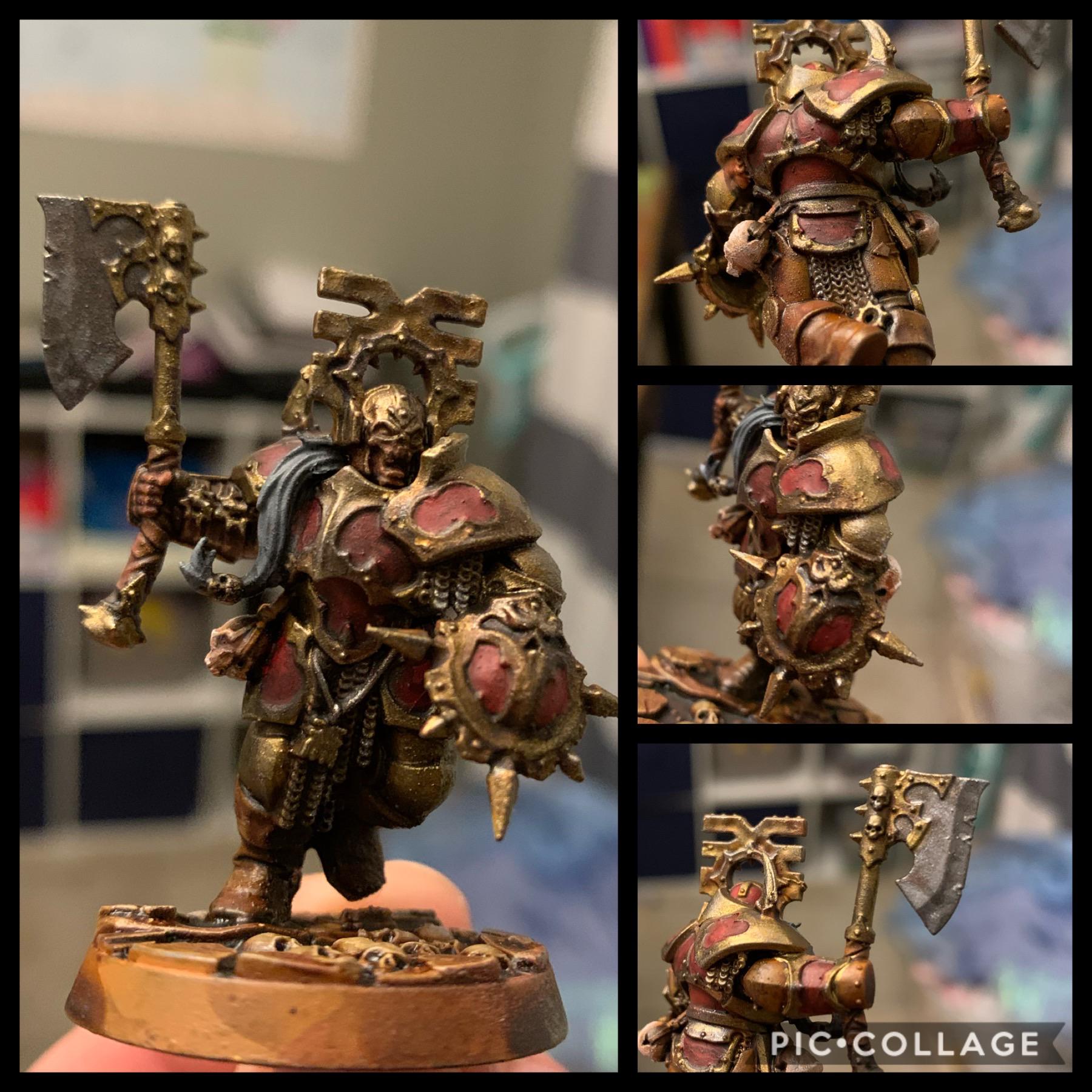 Learning to paint Khorne things. Anyone have some helpful tips for the