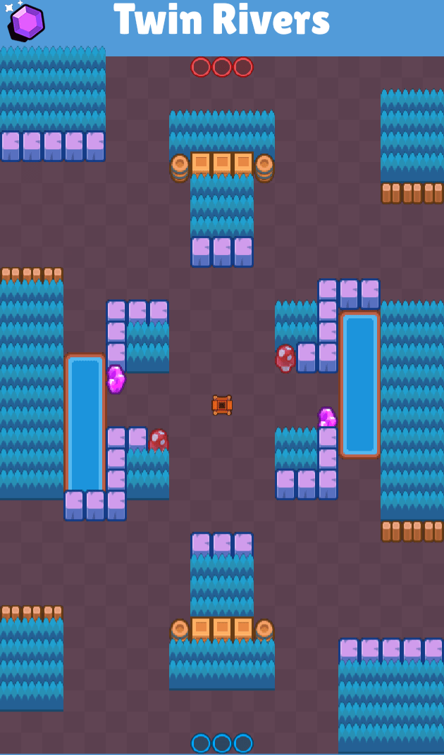 New Map Idea Twin Rivers r/Brawlstars