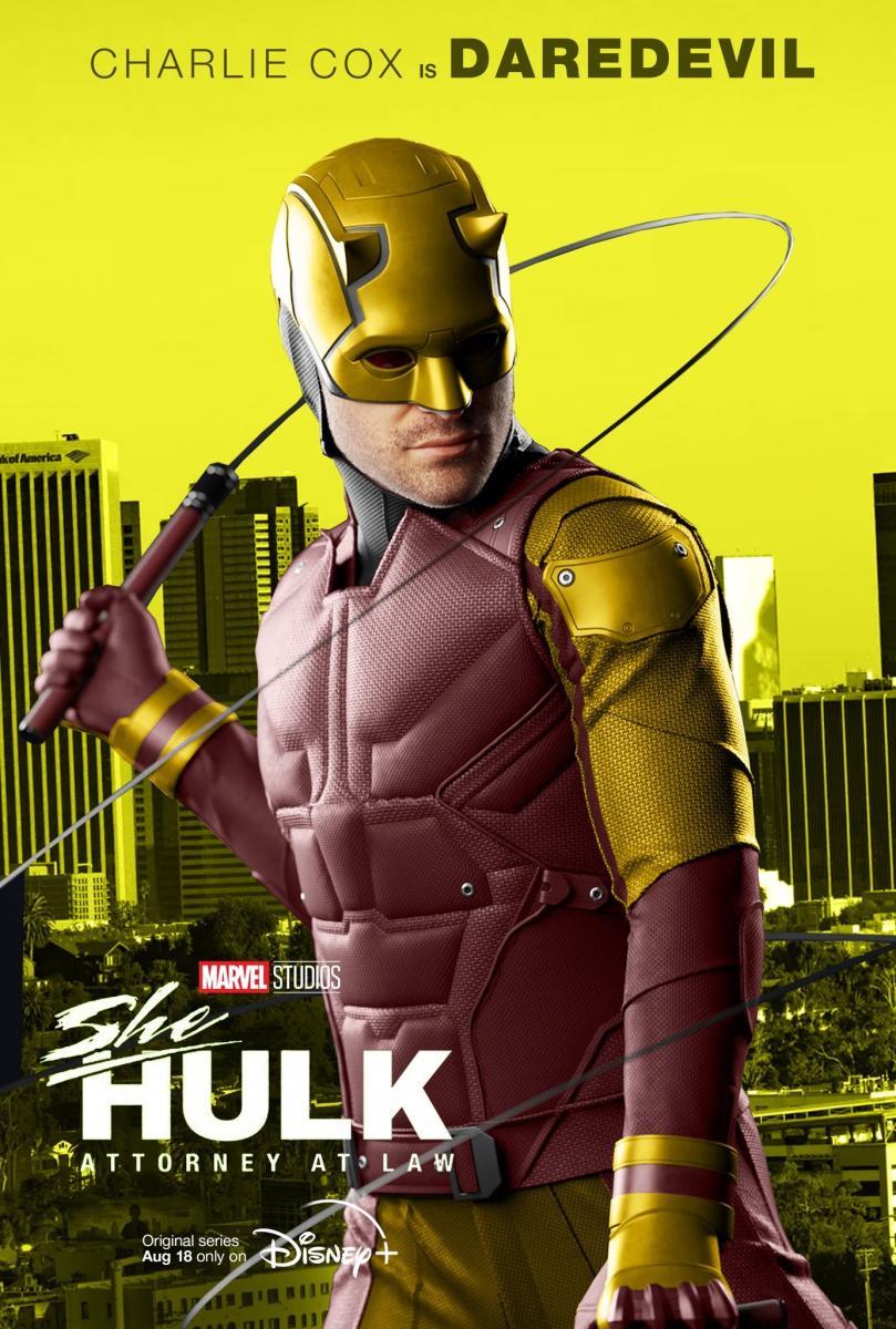 Daredevil character poster for SheHulk r/MCUNewsAndRumors