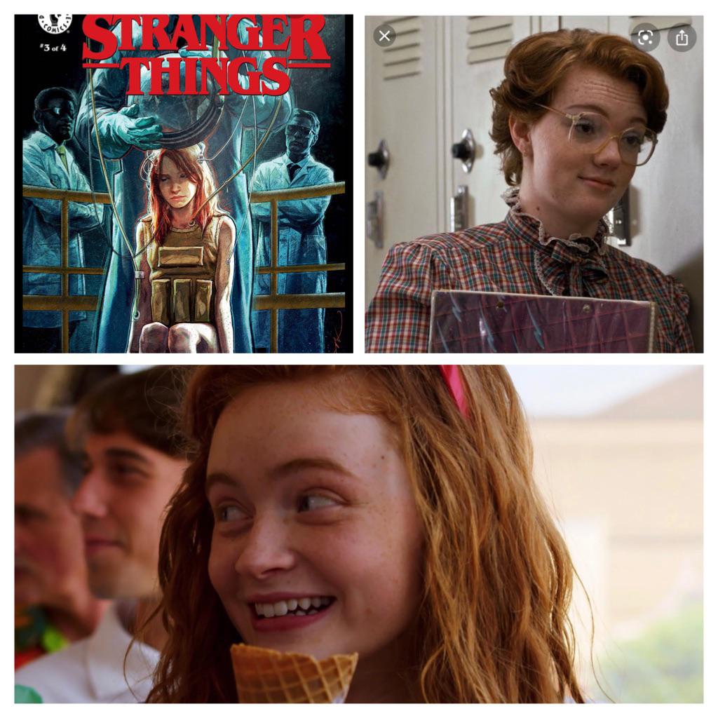 The three gingers in Stranger Things ️👩🏻‍🦰 r/StrangerThings