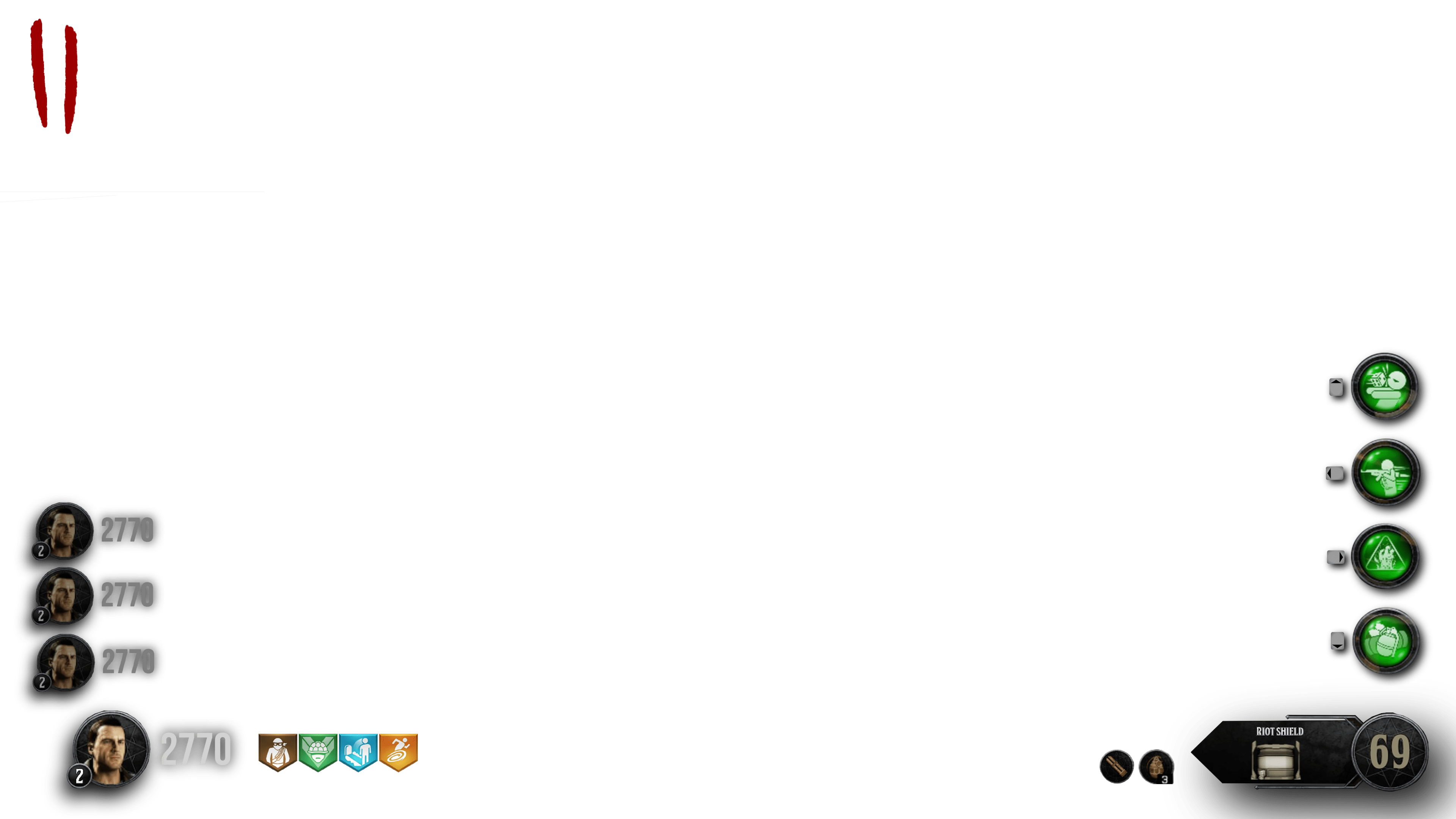 I redesigned the Bo4 Zombies hud/ i redesigned the HUD a while back