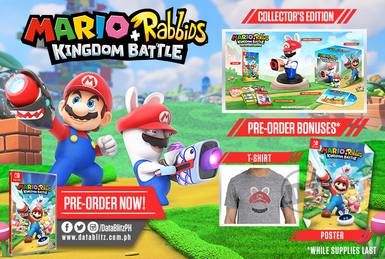 Mario + Rabbids Kingdom Battle PreOrder Bonus in the