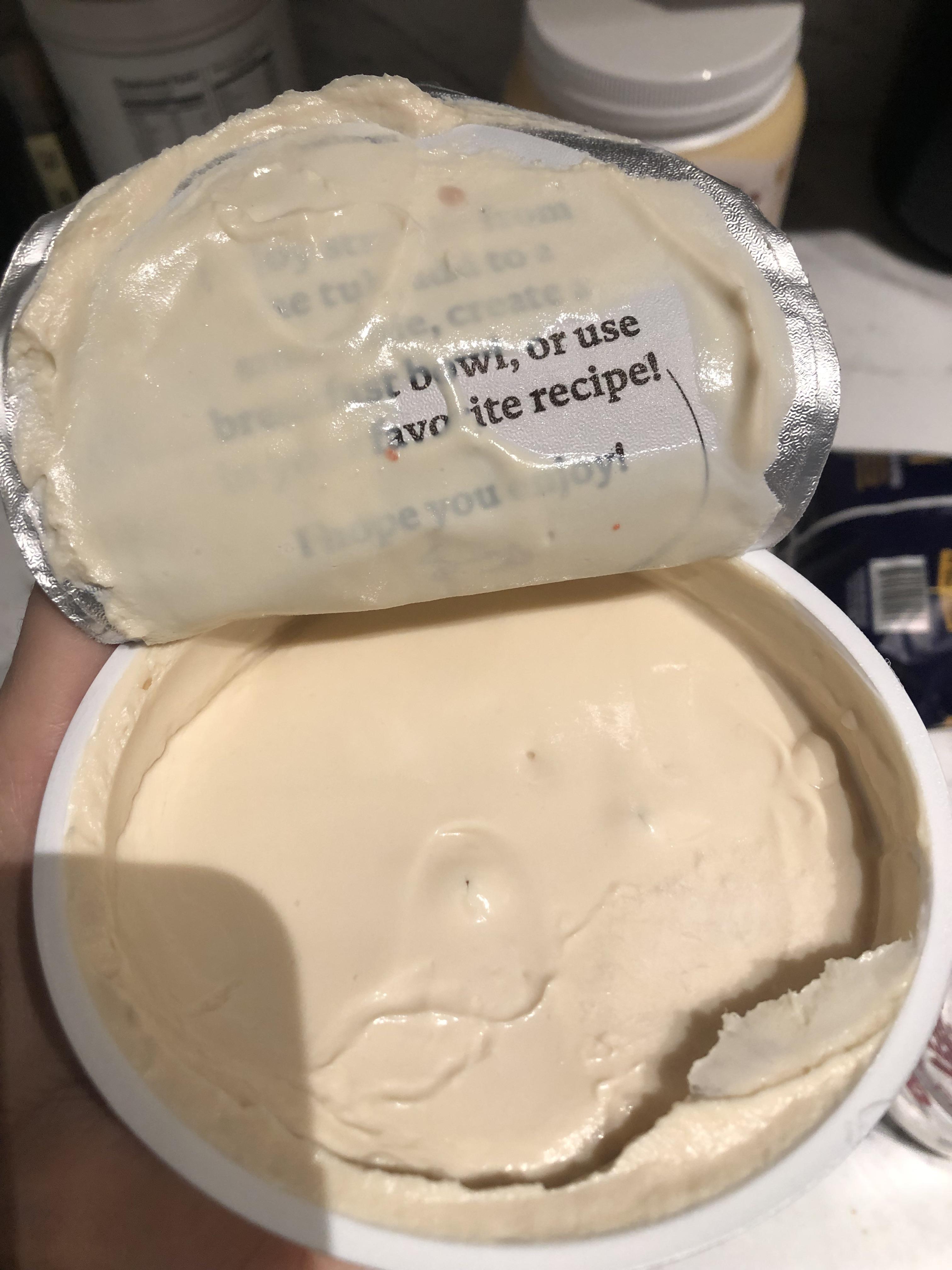 what are these pink dots in my plant based yogurt? r/foodsafety