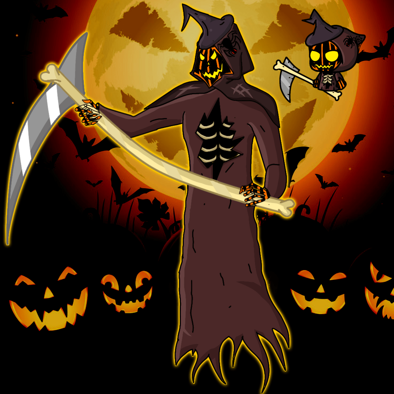 Anime grim reaper r/EvoWorldio