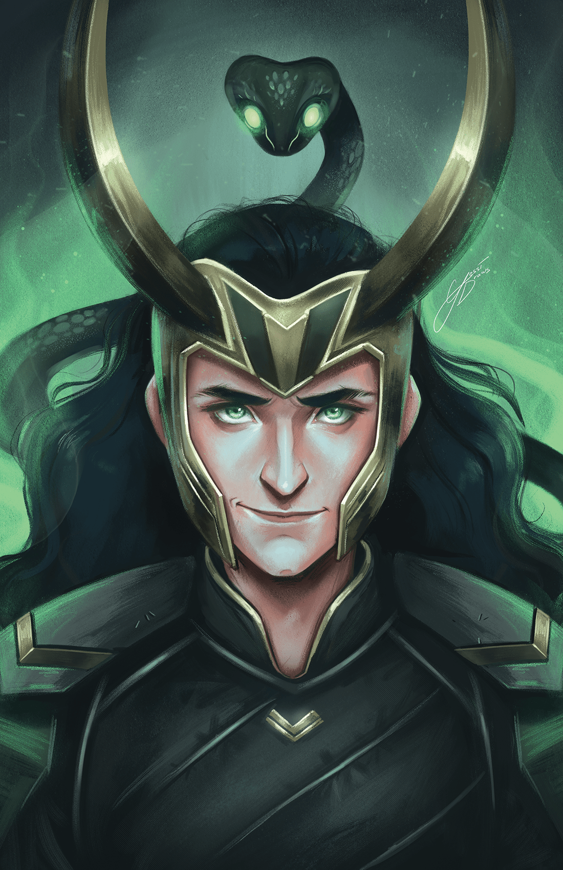"Loki" fan art by yessidrawss r/marvelstudios