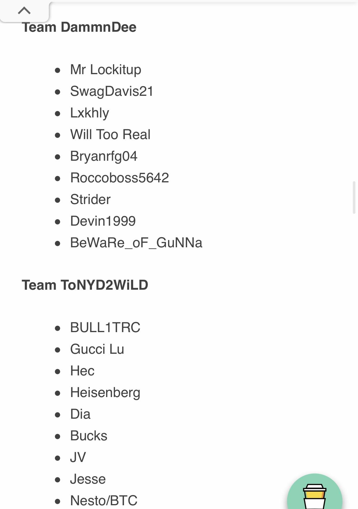 So I’m participating in a 10v10 sneaker youtubers COD competition (I’m