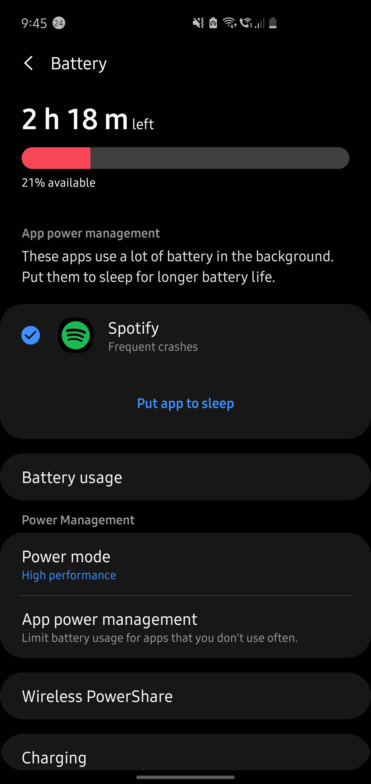 Does anyone else have this issue with Spotify? It is constantly
